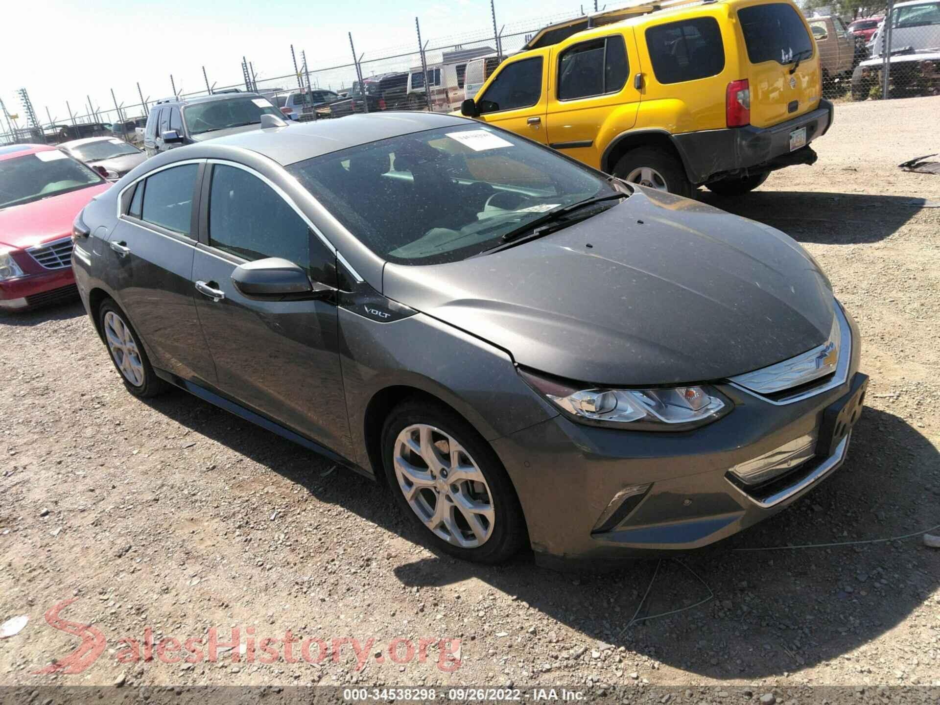 2016 CHEVROLET VOLT — VIN 1G1RD6S51GU115581