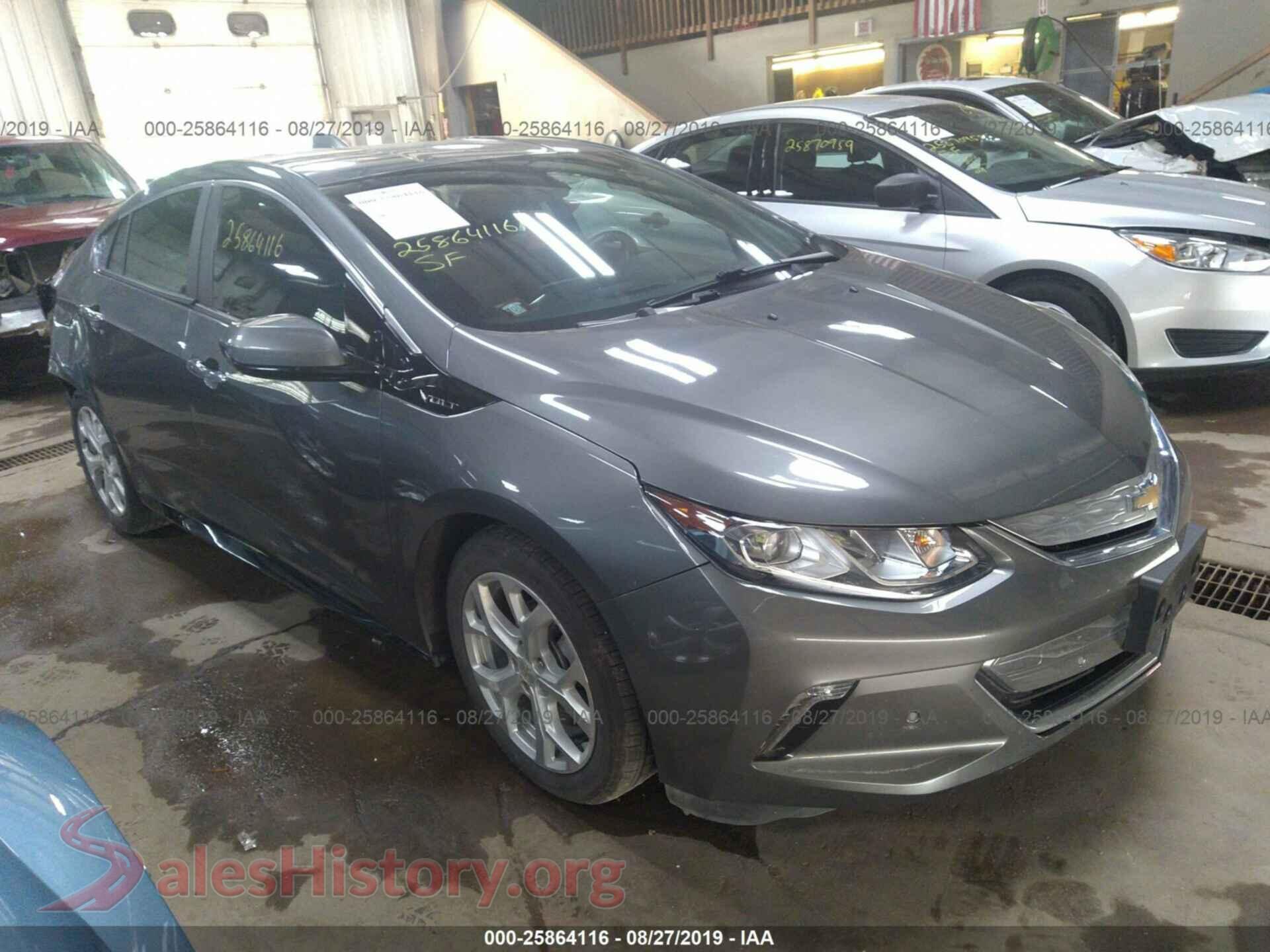 2016 CHEVROLET VOLT — VIN 1G1RD6S58GU109504