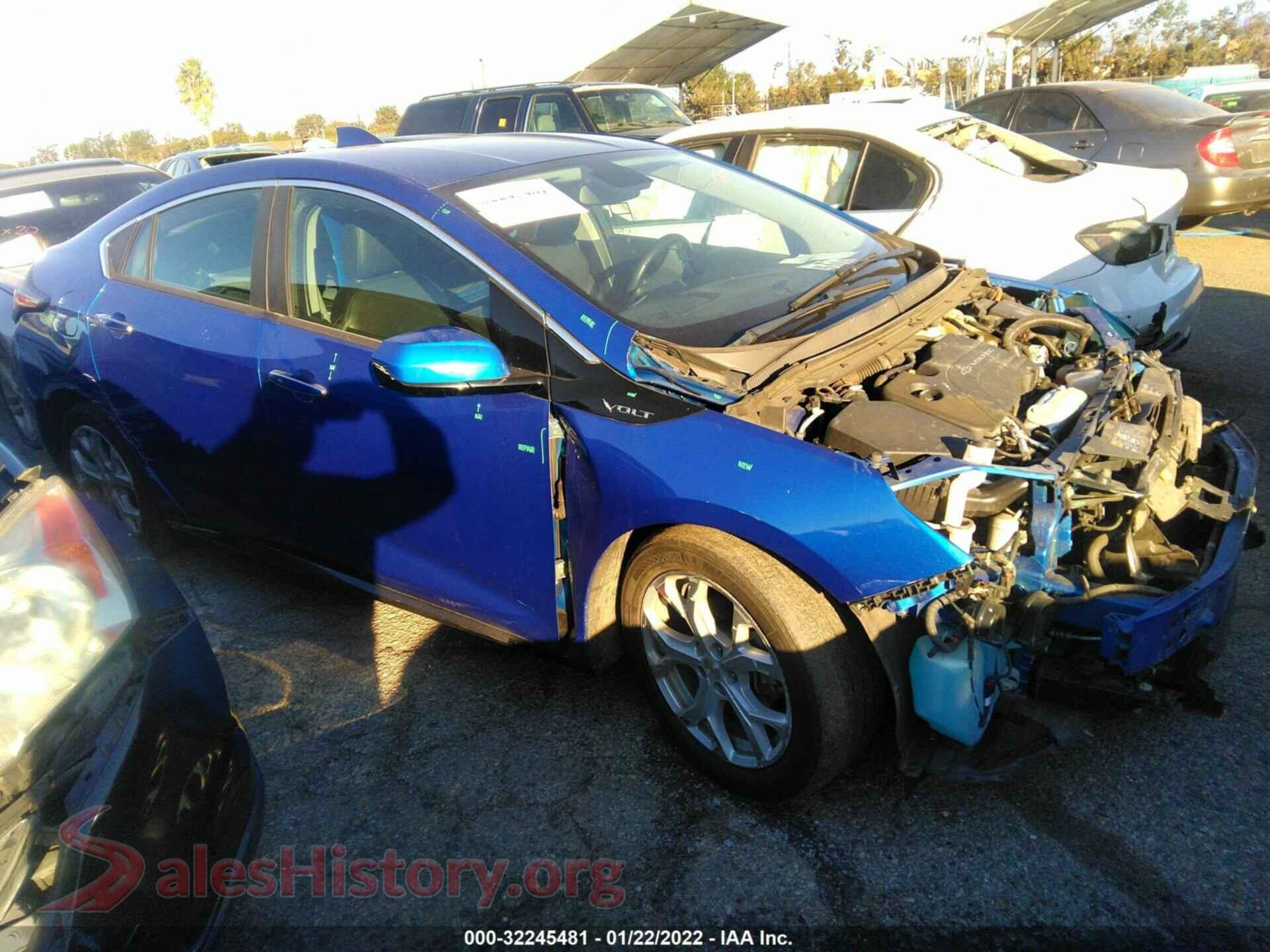 2018 CHEVROLET VOLT — VIN 1G1RD6S5XJU125680