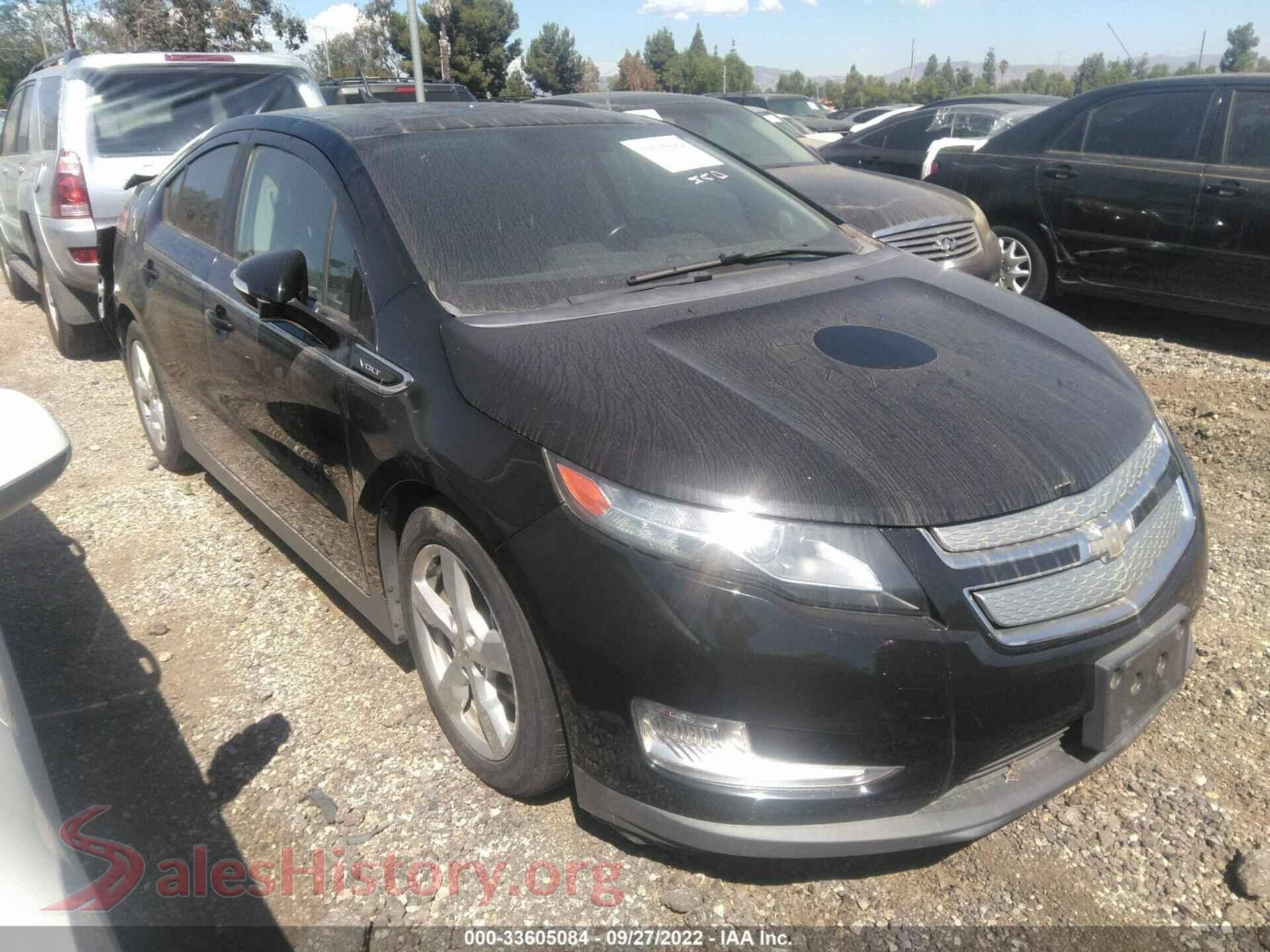2014 CHEVROLET VOLT — VIN 1G1RE6E44EU173326