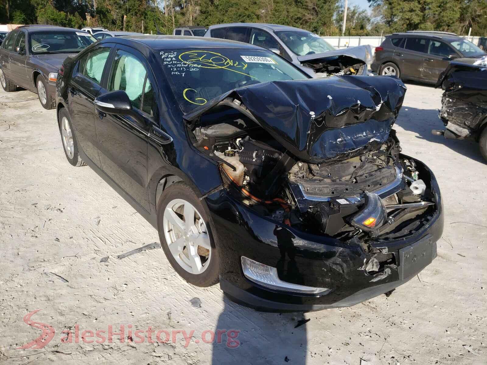 2013 CHEVROLET VOLT — VIN 1G1RF6E47DU145161