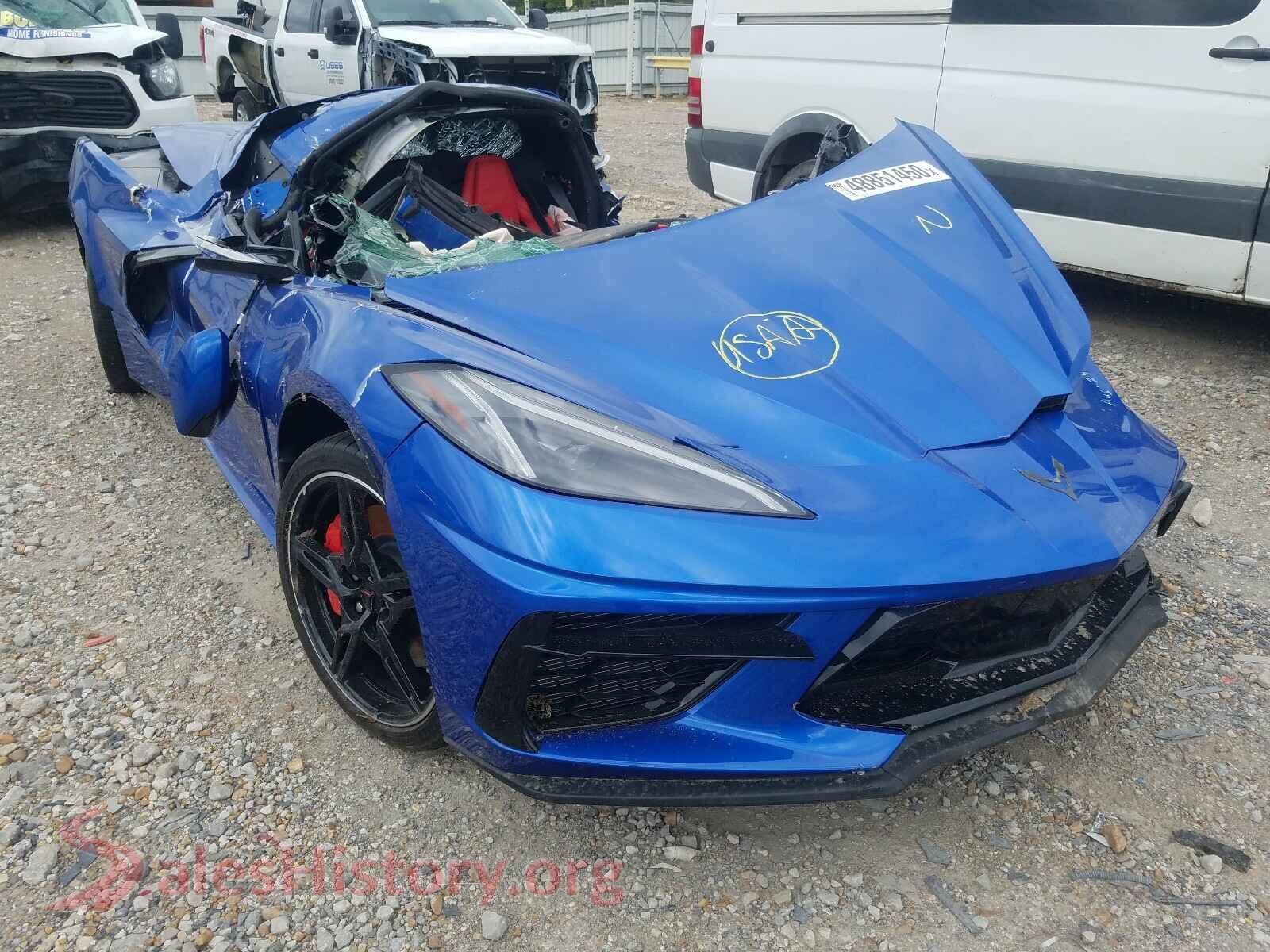2020 CHEVROLET CORVETTE — VIN 1G1Y72D4XL5103031