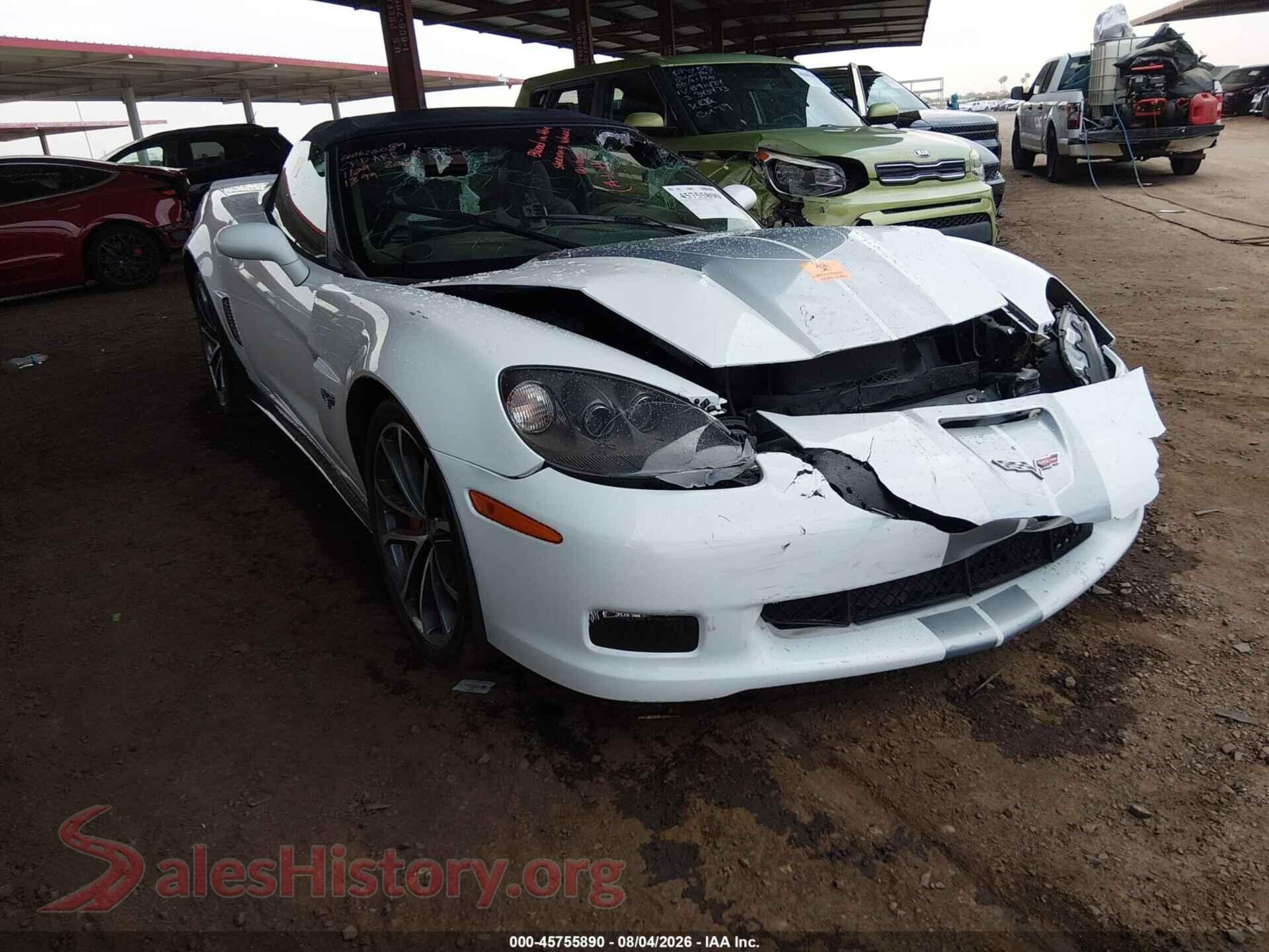 2013 CHEVROLET CORVETTE — VIN 1G1Y73DE0D5701399