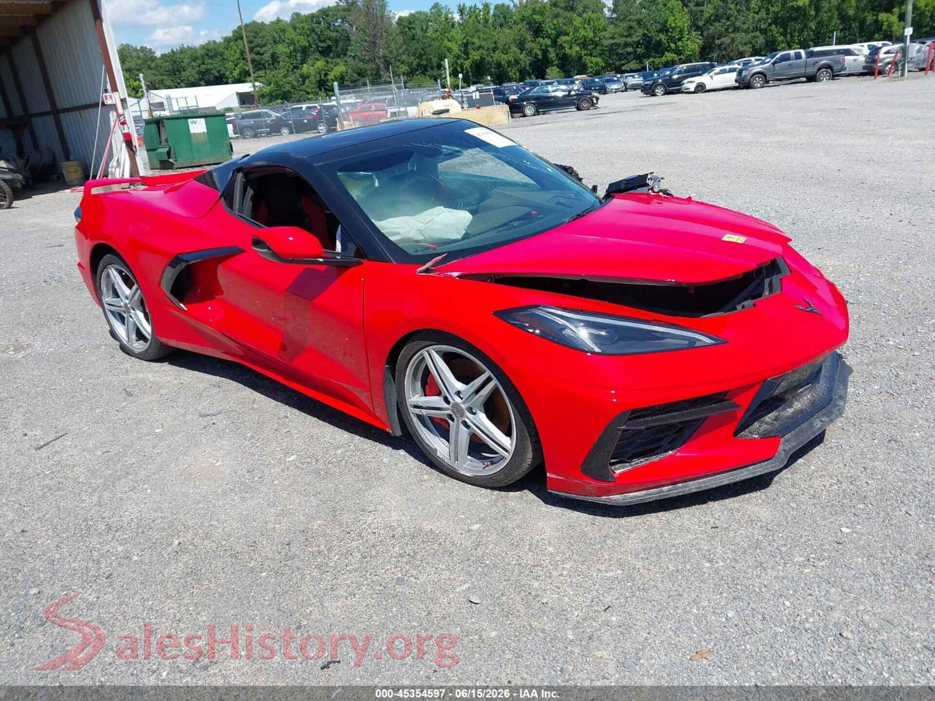 2024 CHEVROLET CORVETTE STINGRAY — VIN 1G1YC3D44R5112950