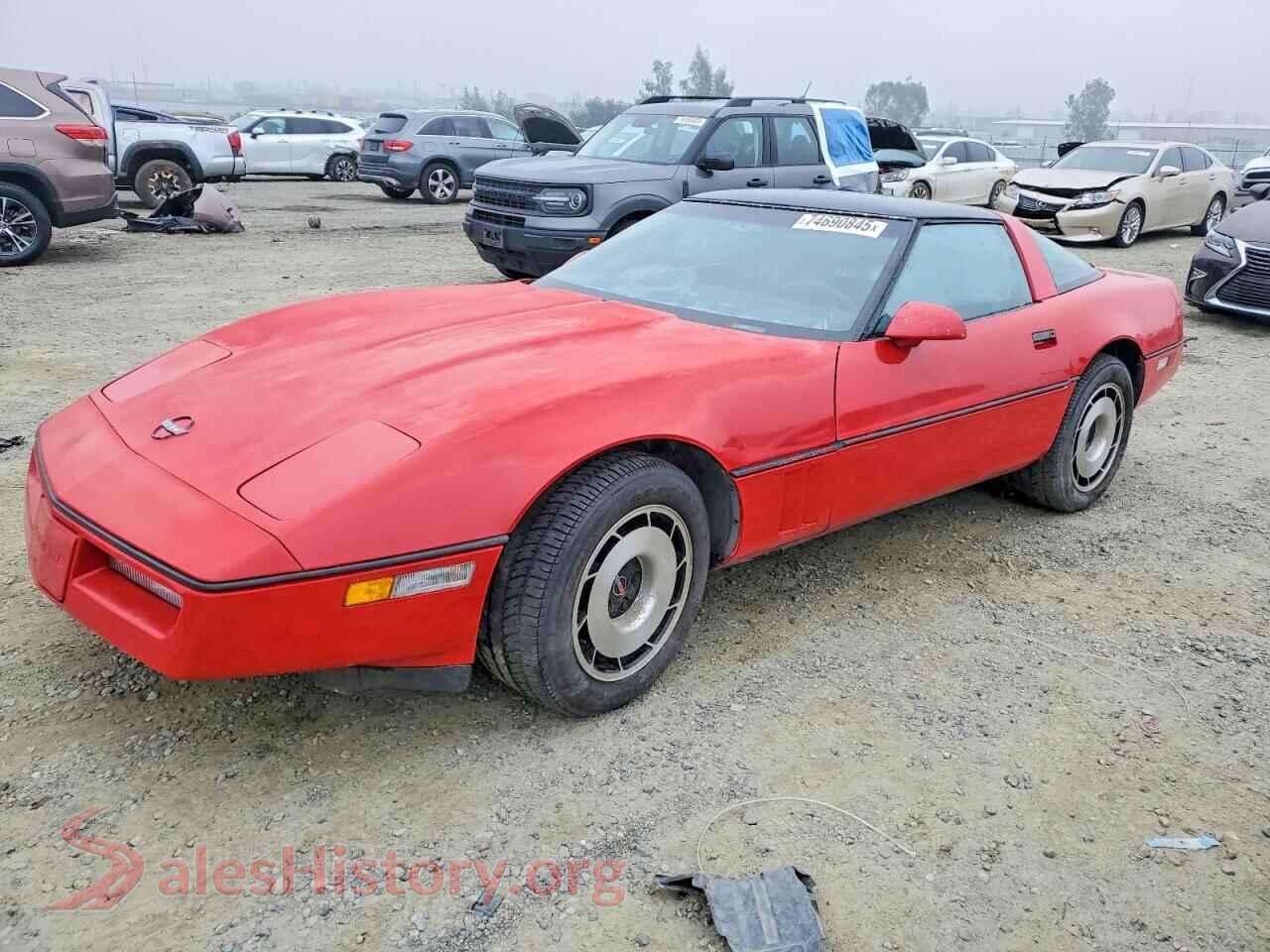 1985 CHEVROLET CORVETTE — VIN 1G1YY0787F5103461