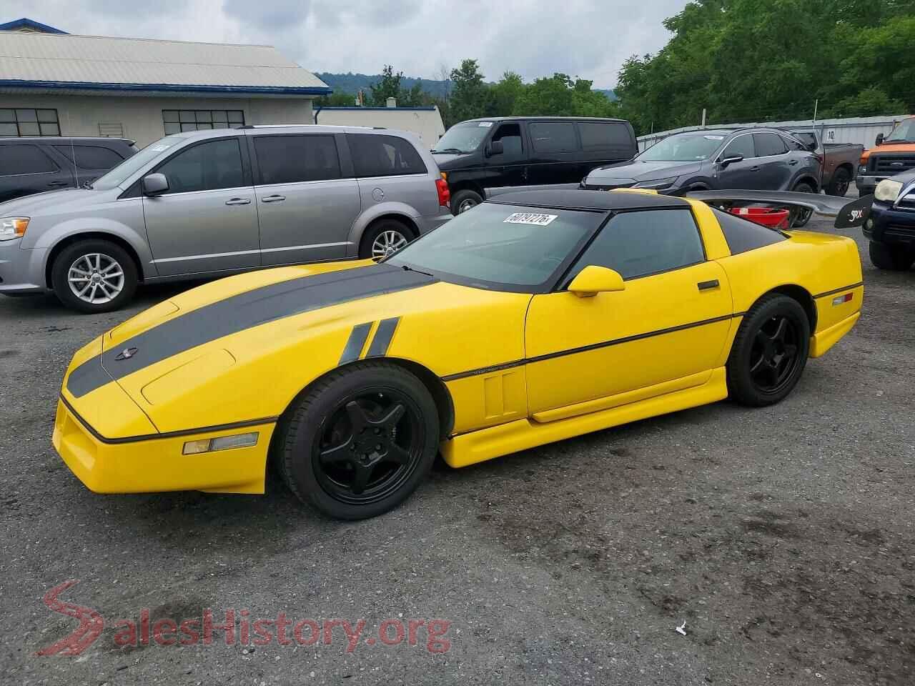 1986 CHEVROLET CORVETTE — VIN 1G1YY0789G5105049