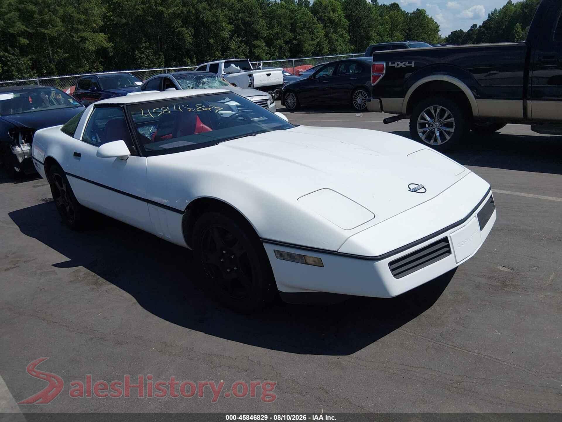 1989 CHEVROLET CORVETTE — VIN 1G1YY2185K5117924