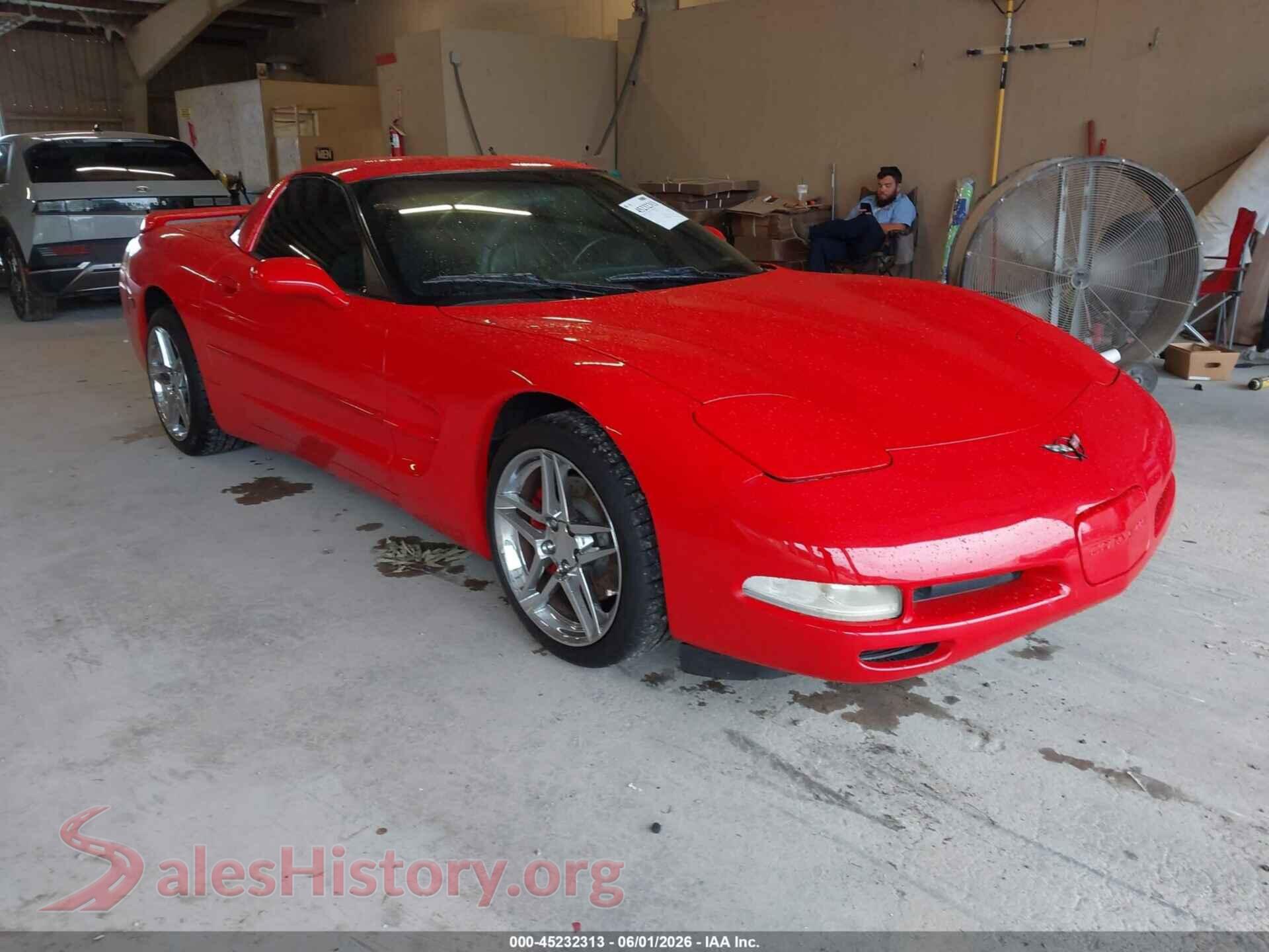 1997 CHEVROLET CORVETTE — VIN 1G1YY22G0V5102872