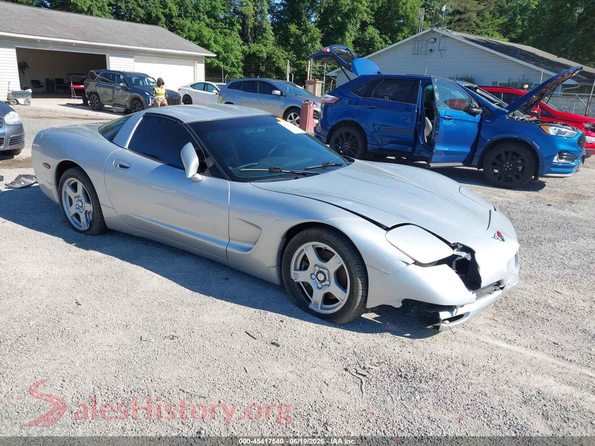 1997 CHEVROLET CORVETTE — VIN 1G1YY22GXV5109117