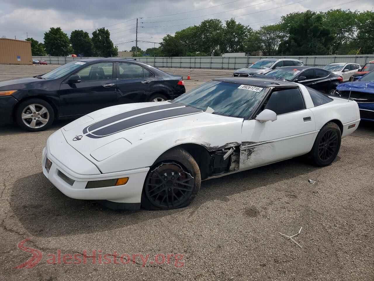 1996 CHEVROLET CORVETTE — VIN 1G1YY22P2T5117497