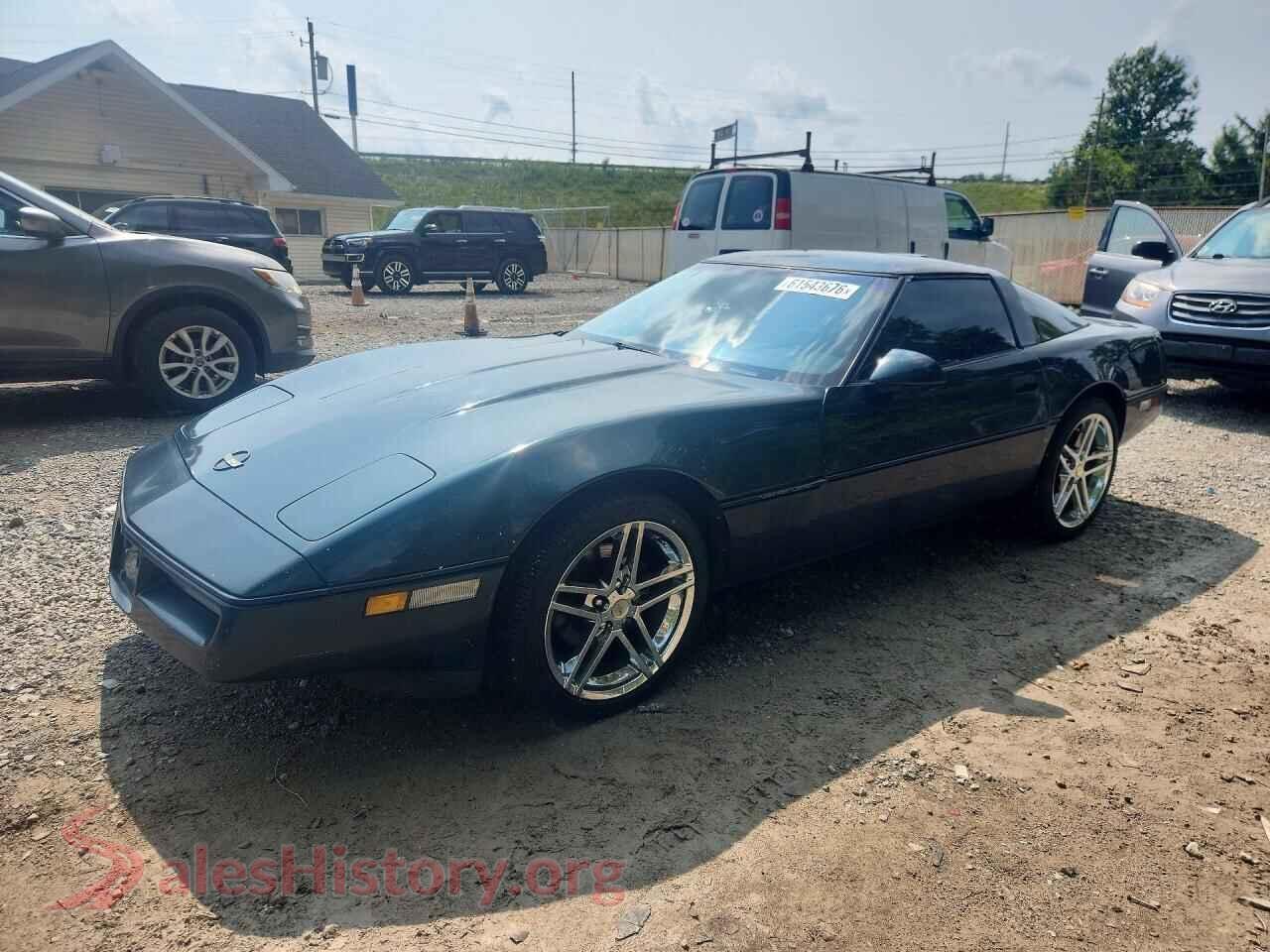 1990 CHEVROLET CORVETTE — VIN 1G1YY2387L5102890