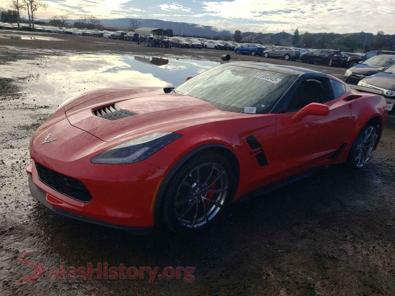 2018 CHEVROLET CORVETTE — VIN 1G1YY2D70J5101714