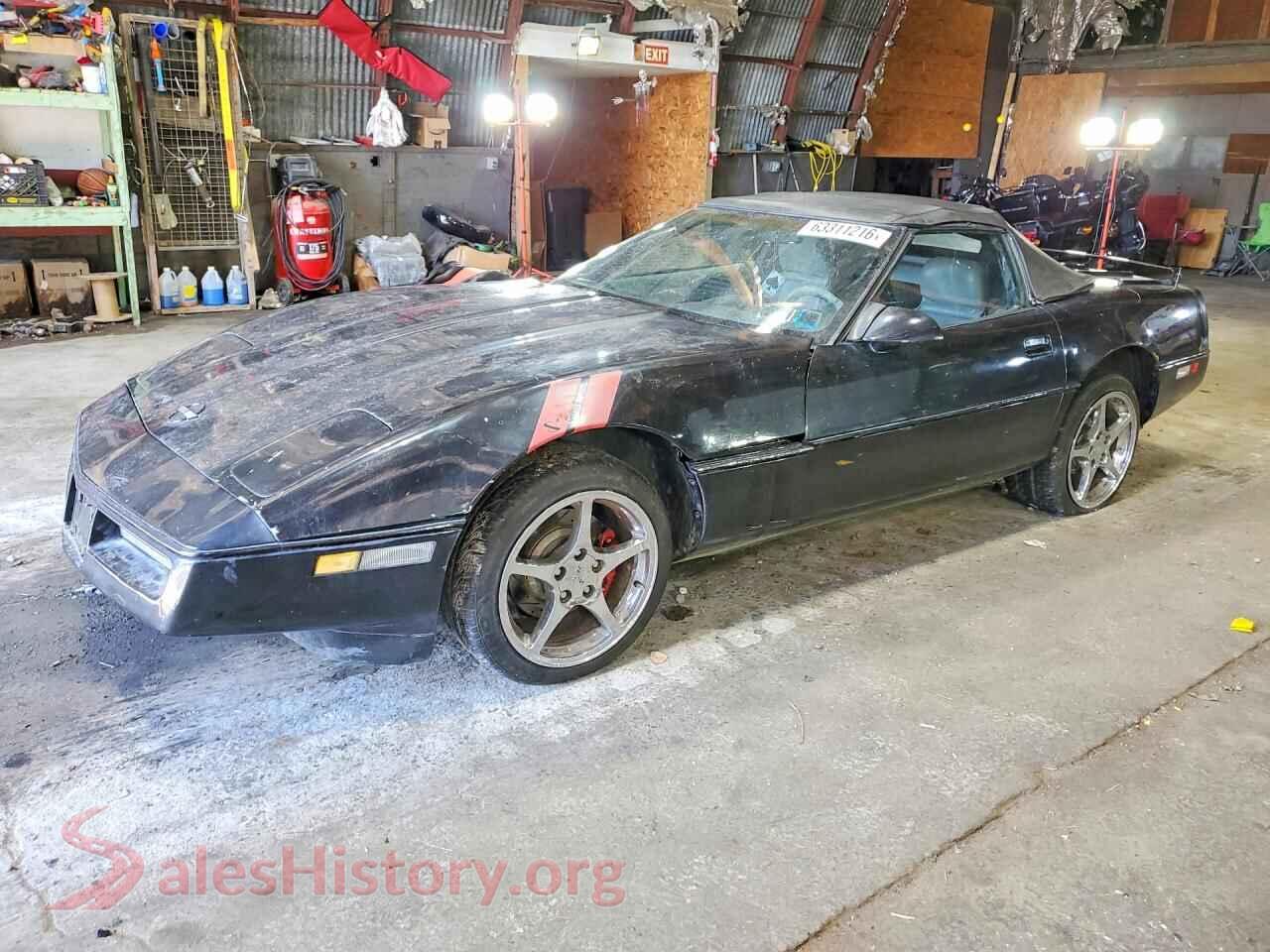 1990 CHEVROLET CORVETTE — VIN 1G1YY3384L5117661