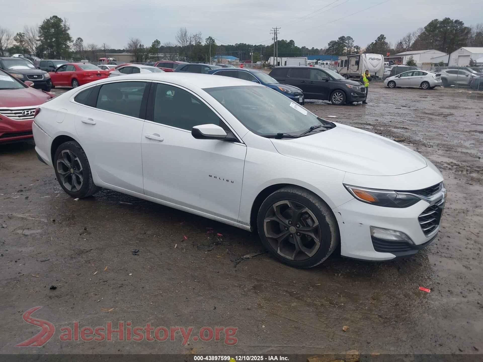 2021 CHEVROLET MALIBU — VIN 1G1ZD5ST1MF075575