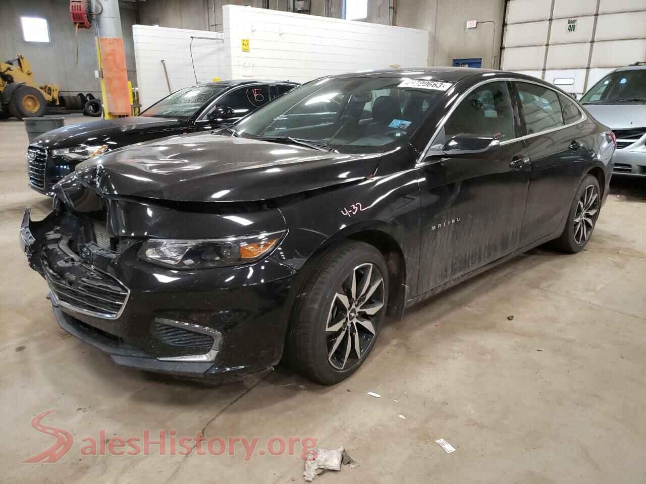 2018 CHEVROLET MALIBU — VIN 1G1ZD5ST3JF198631