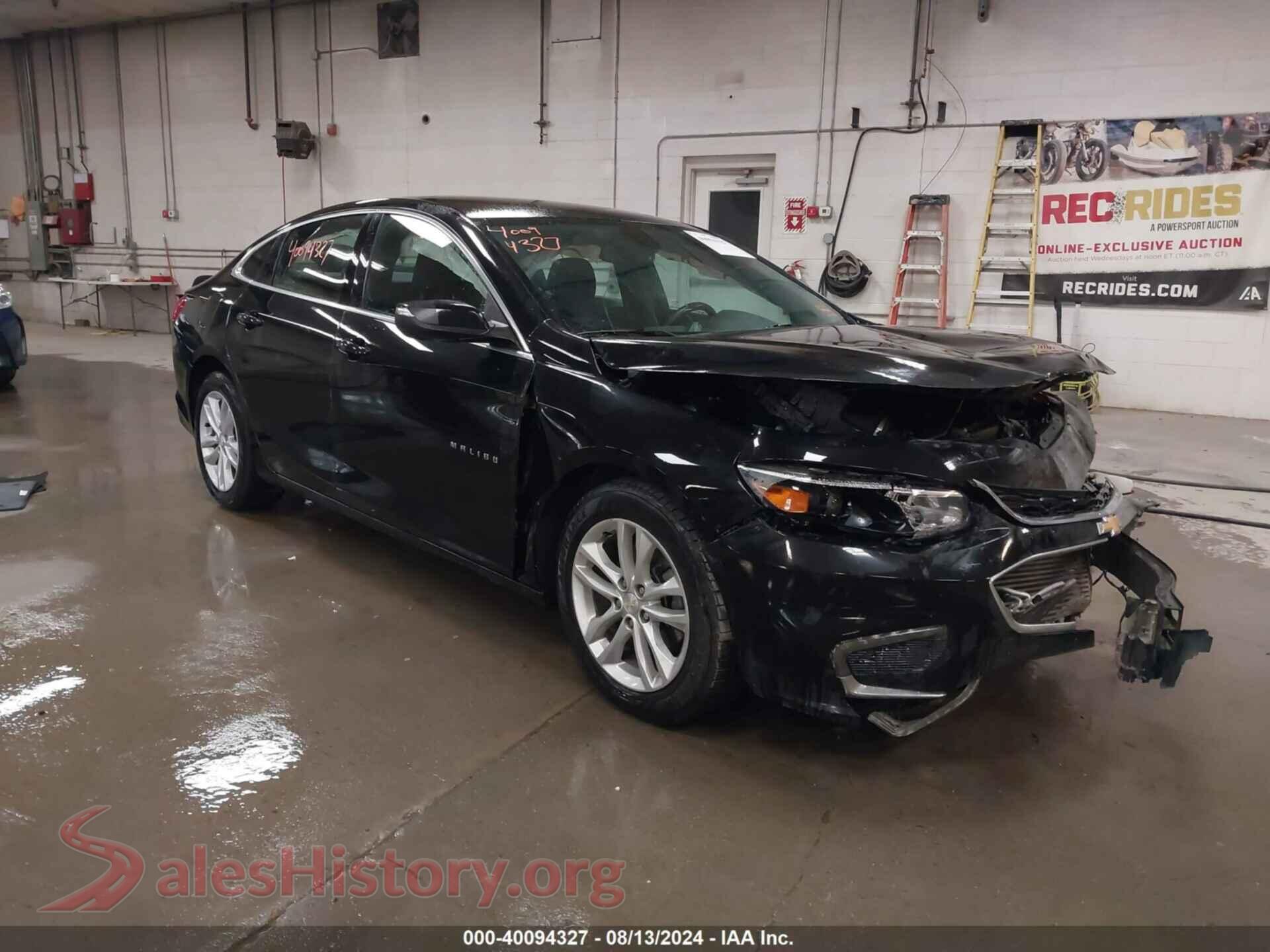 2017 CHEVROLET MALIBU — VIN 1G1ZE5ST6HF207166