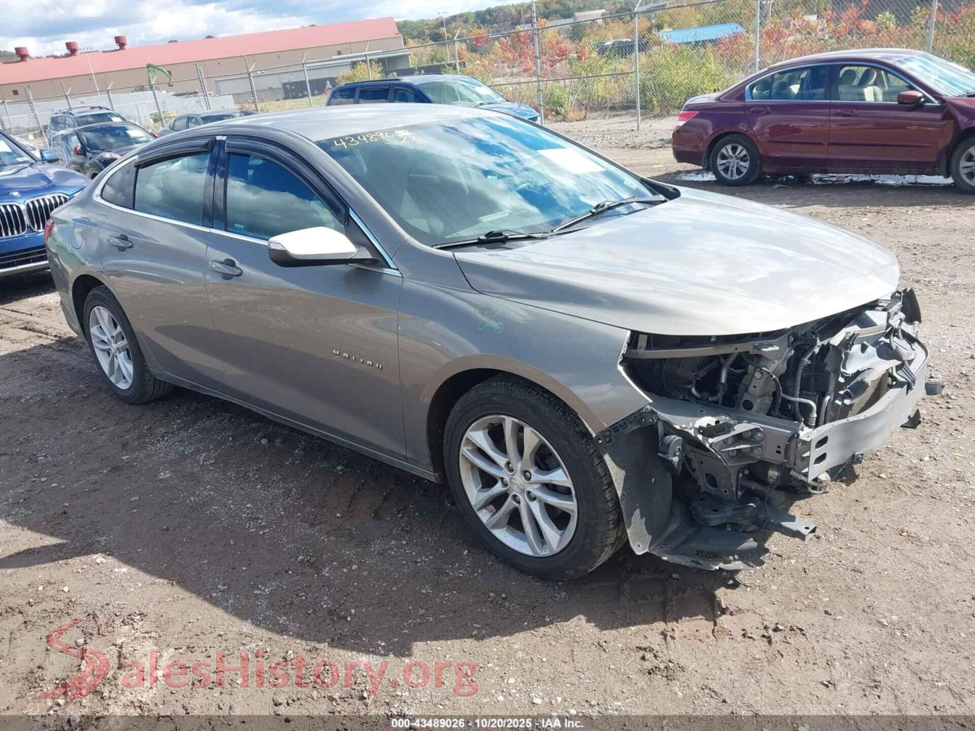 2017 CHEVROLET MALIBU — VIN 1G1ZE5ST7HF194962