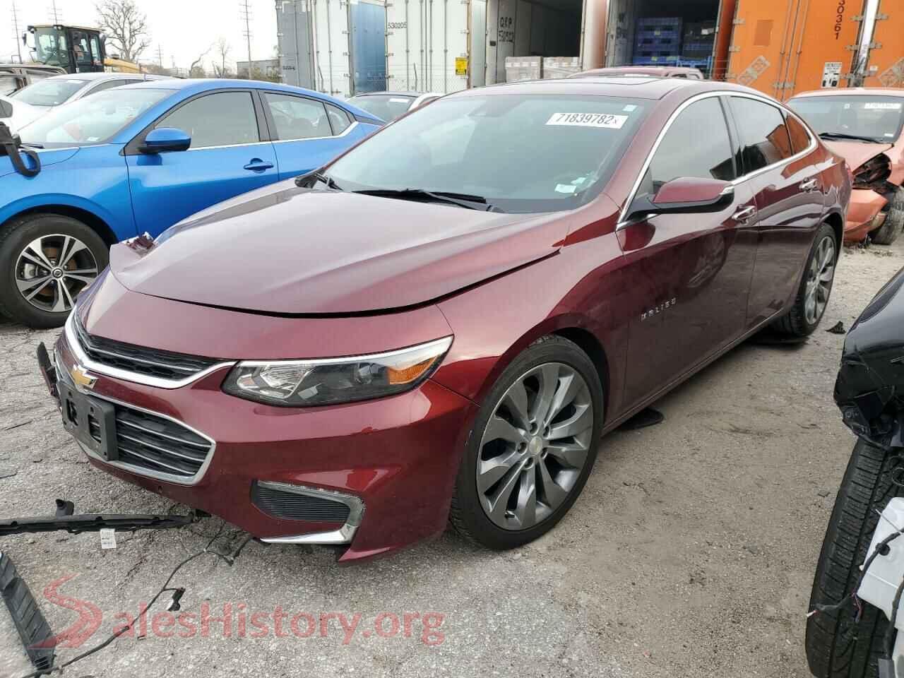2016 CHEVROLET MALIBU — VIN 1G1ZH5SX5GF224968