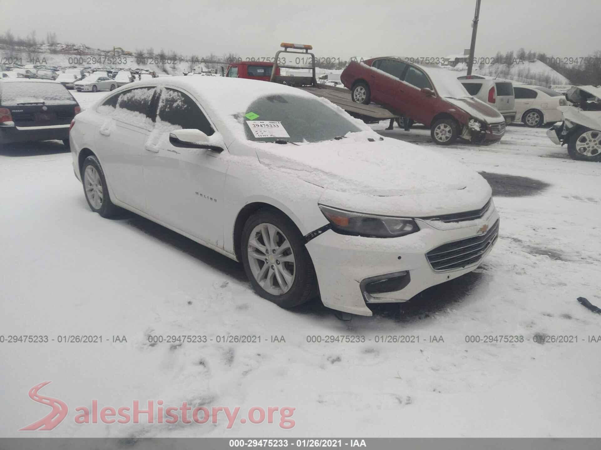 2016 CHEVROLET MALIBU — VIN 1G1ZJ5SU4GF265196