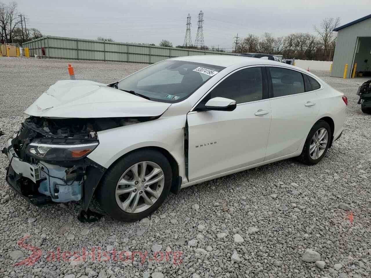 2016 CHEVROLET MALIBU — VIN 1G1ZJ5SU6GF338536