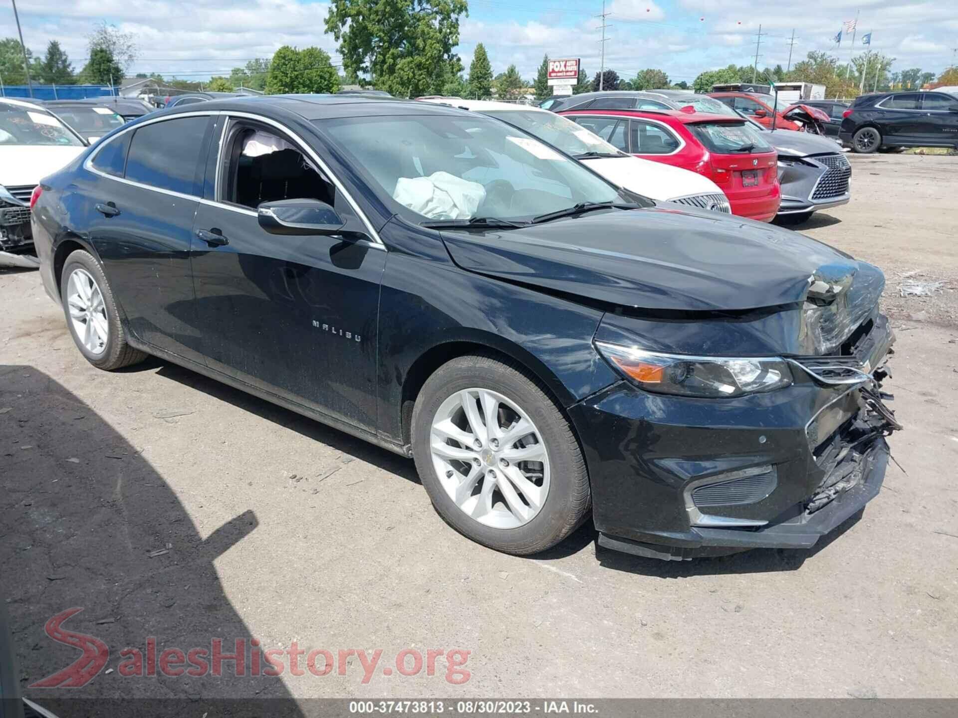 2016 CHEVROLET MALIBU — VIN 1G1ZJ5SUXGF282696