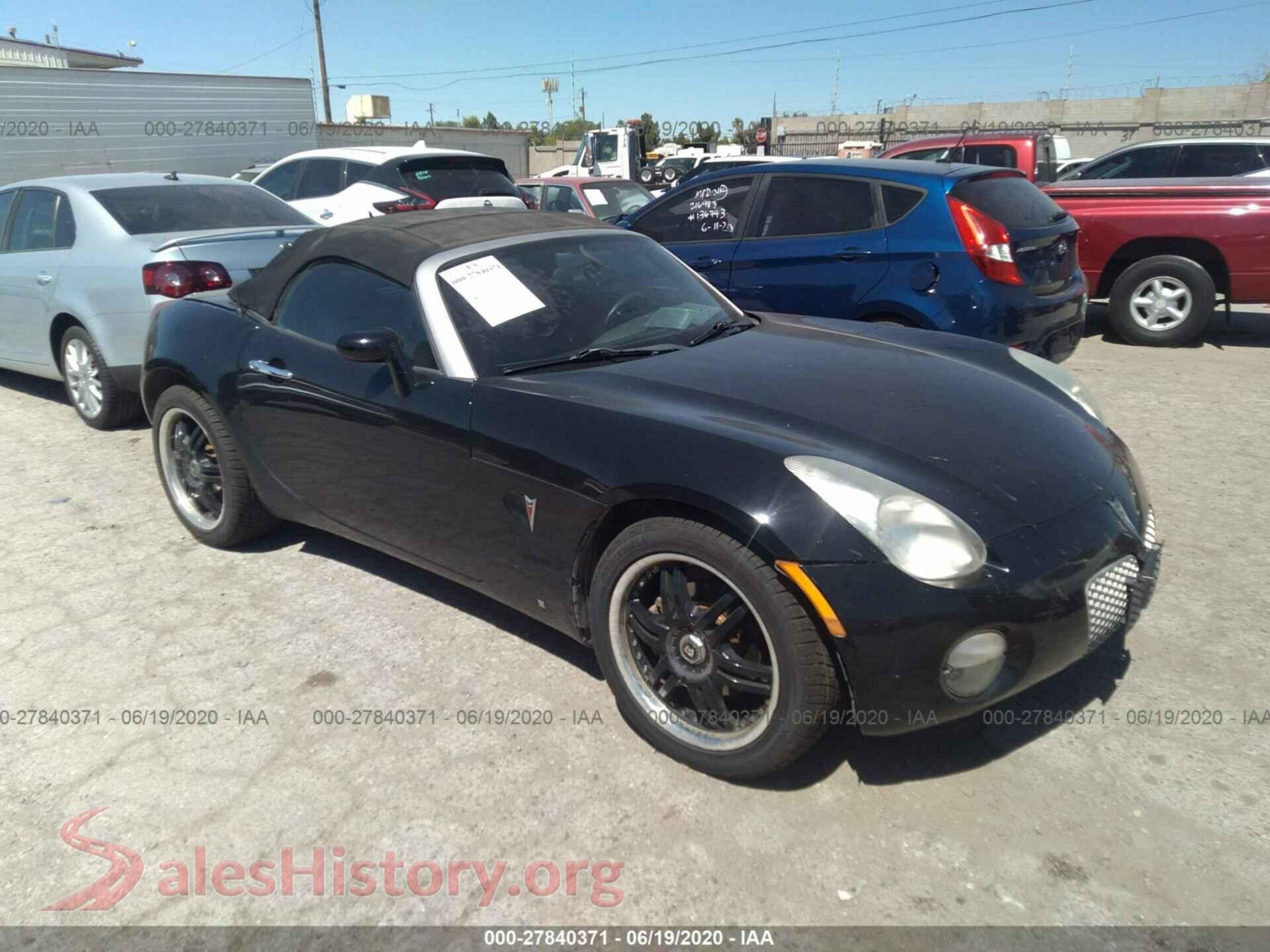2008 PONTIAC SOLSTICE — VIN 1G2MC35B38Y125838