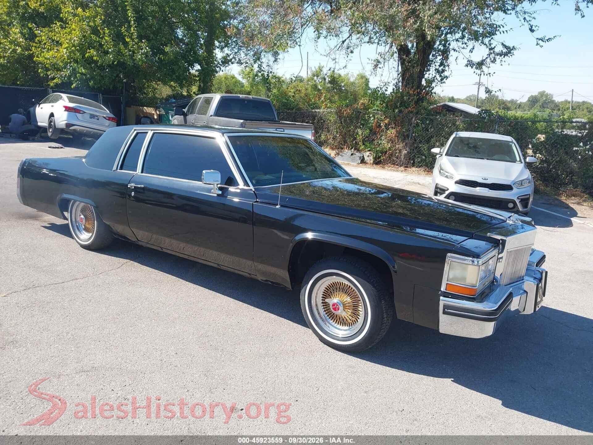 1984 CADILLAC DEVILLE — VIN 1G6AM478XE9061762