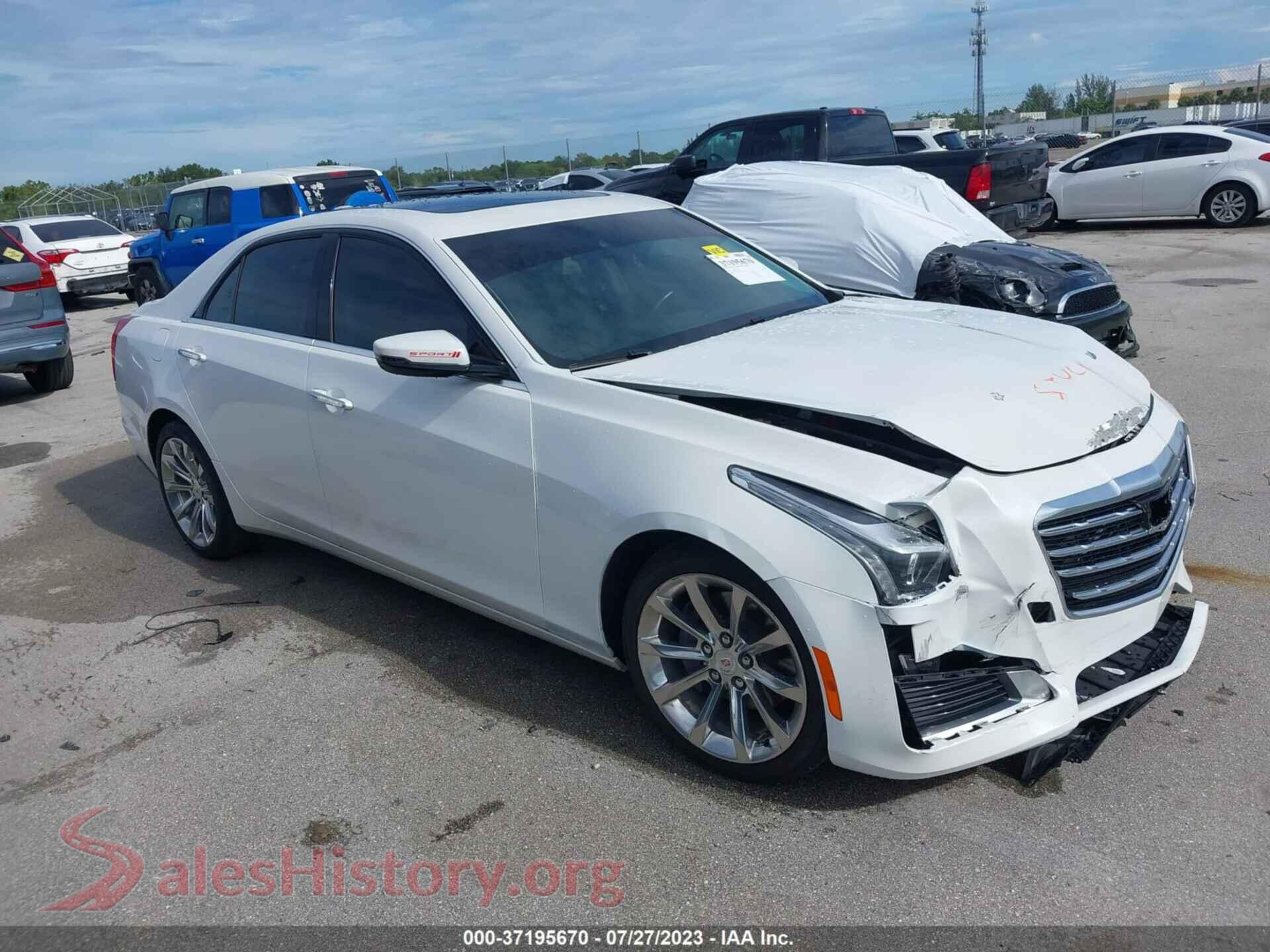 2017 CADILLAC CTS SEDAN — VIN 1G6AR5SX7H0147948