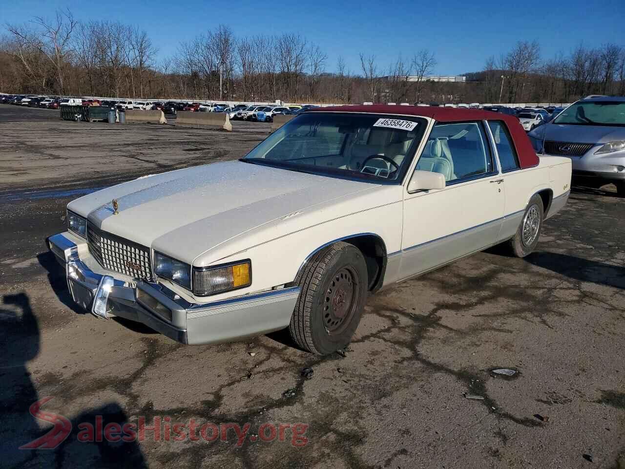 1989 CADILLAC DEVILLE — VIN 1G6CD1158K4306380