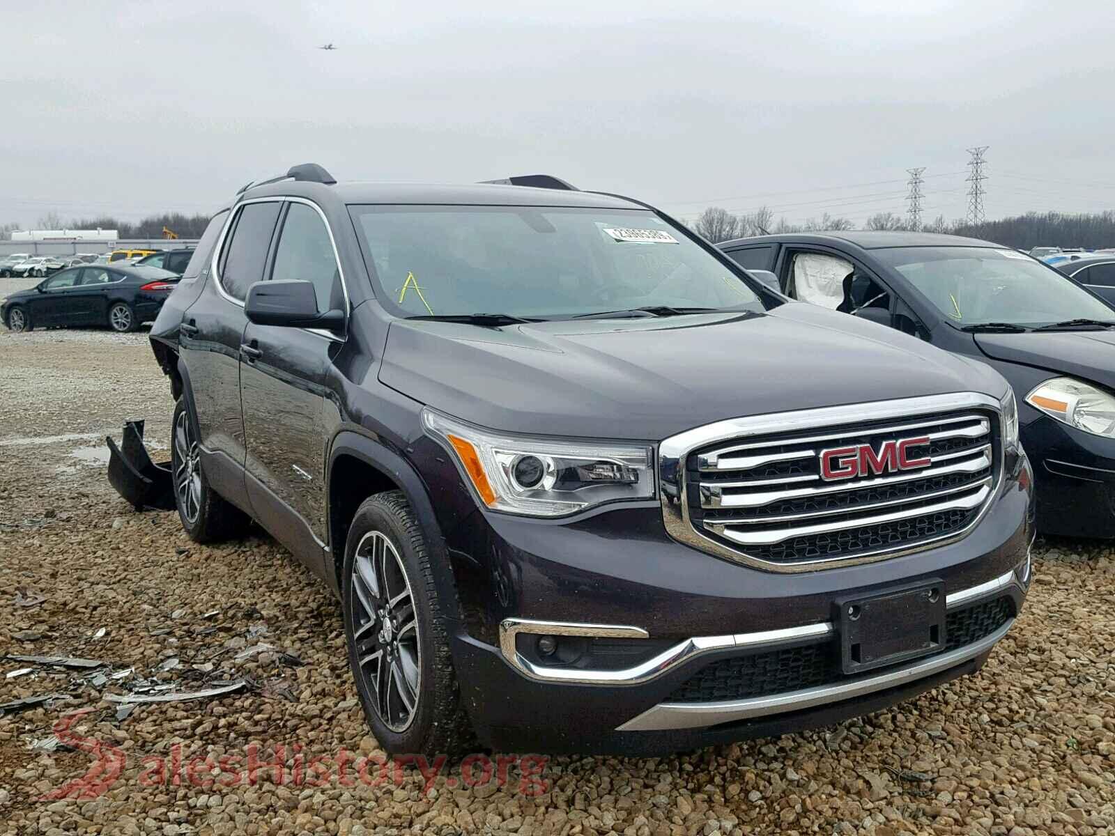 2017 GMC ACADIA SLT — VIN 1GKKNMLS9HZ270614