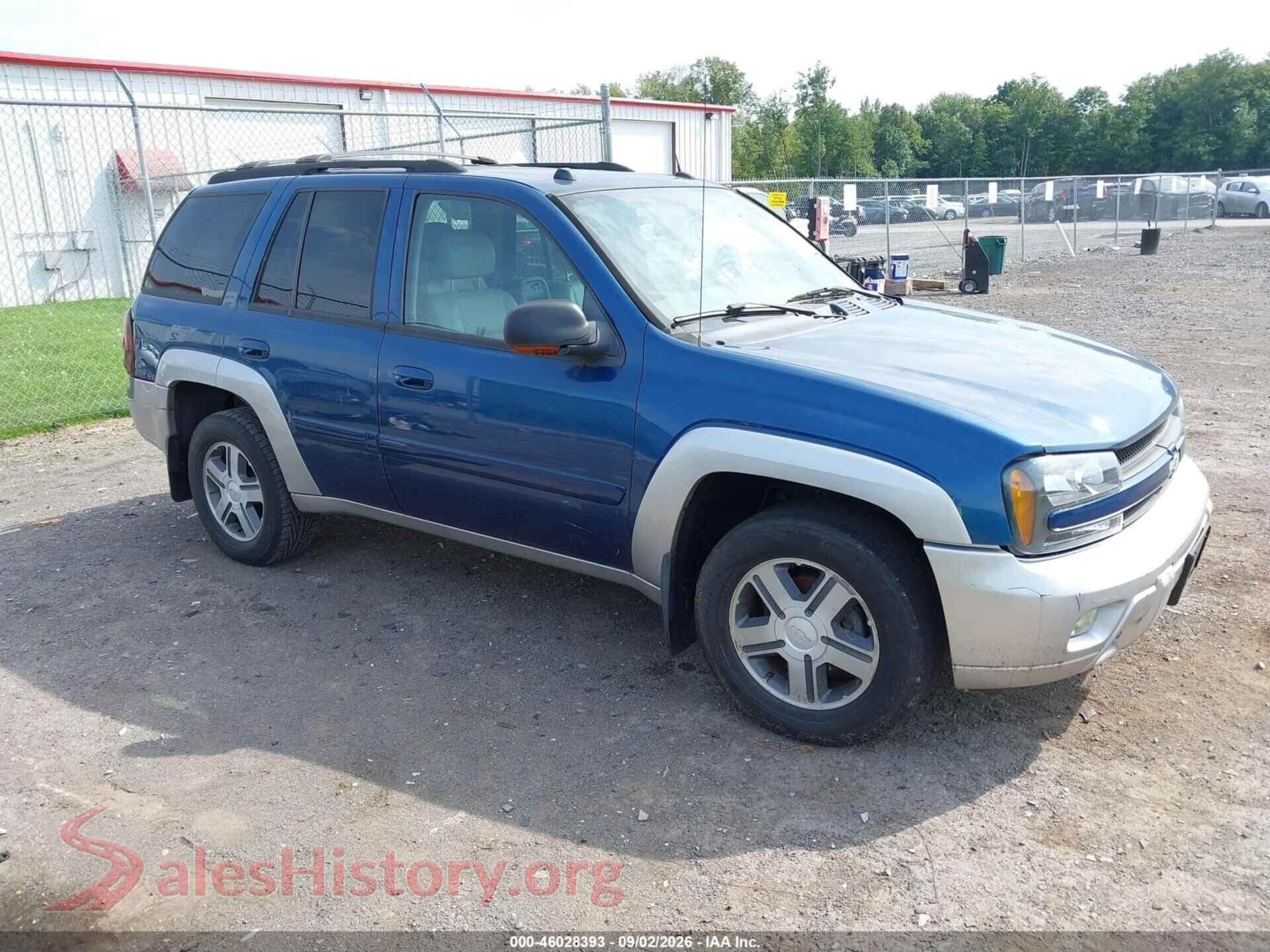 2005 CHEVROLET TRAILBLAZER — VIN 1GNDT13S452325961