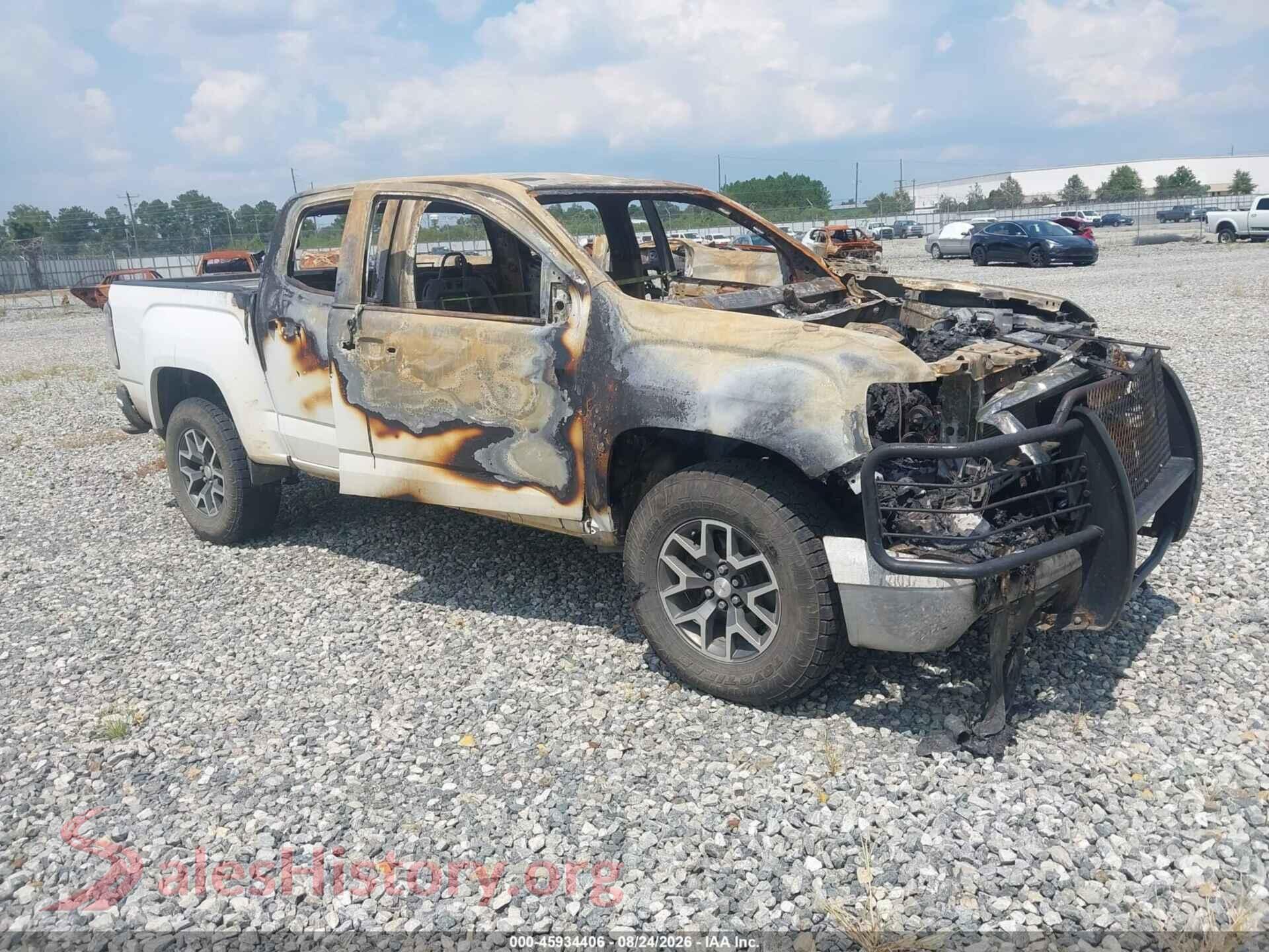 2022 GMC CANYON — VIN 1GTG6FEN1N1166887