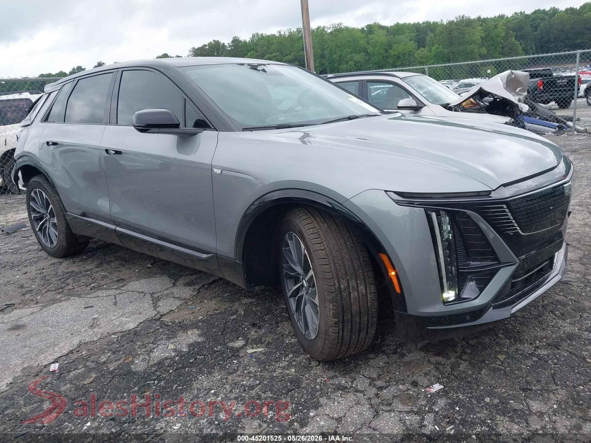 2026 CADILLAC LYRIQ — VIN 1GYKPURK9TZ303336