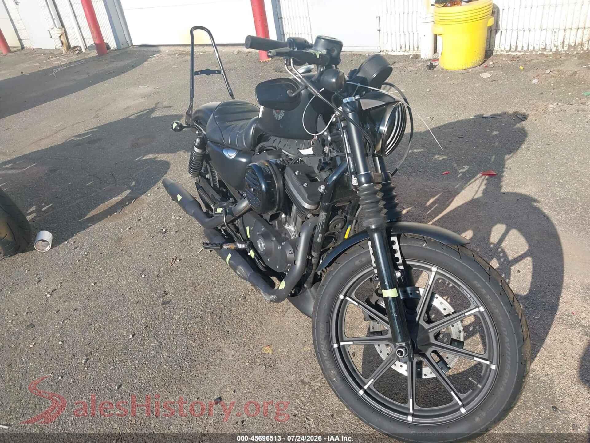 2020 HARLEY-DAVIDSON XL883 — VIN 1HD4LE215LB421473