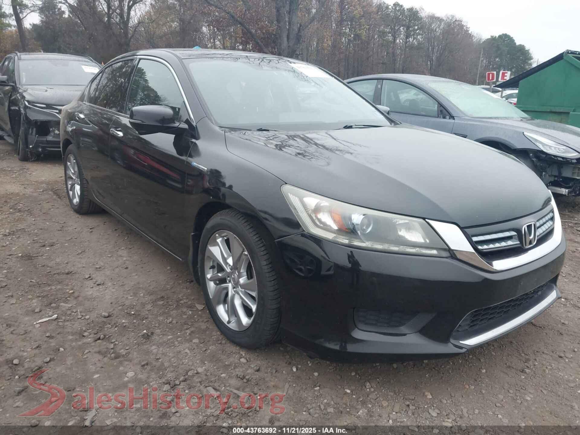 2015 HONDA ACCORD HYBRID — VIN 1HGCR6F56FA005300