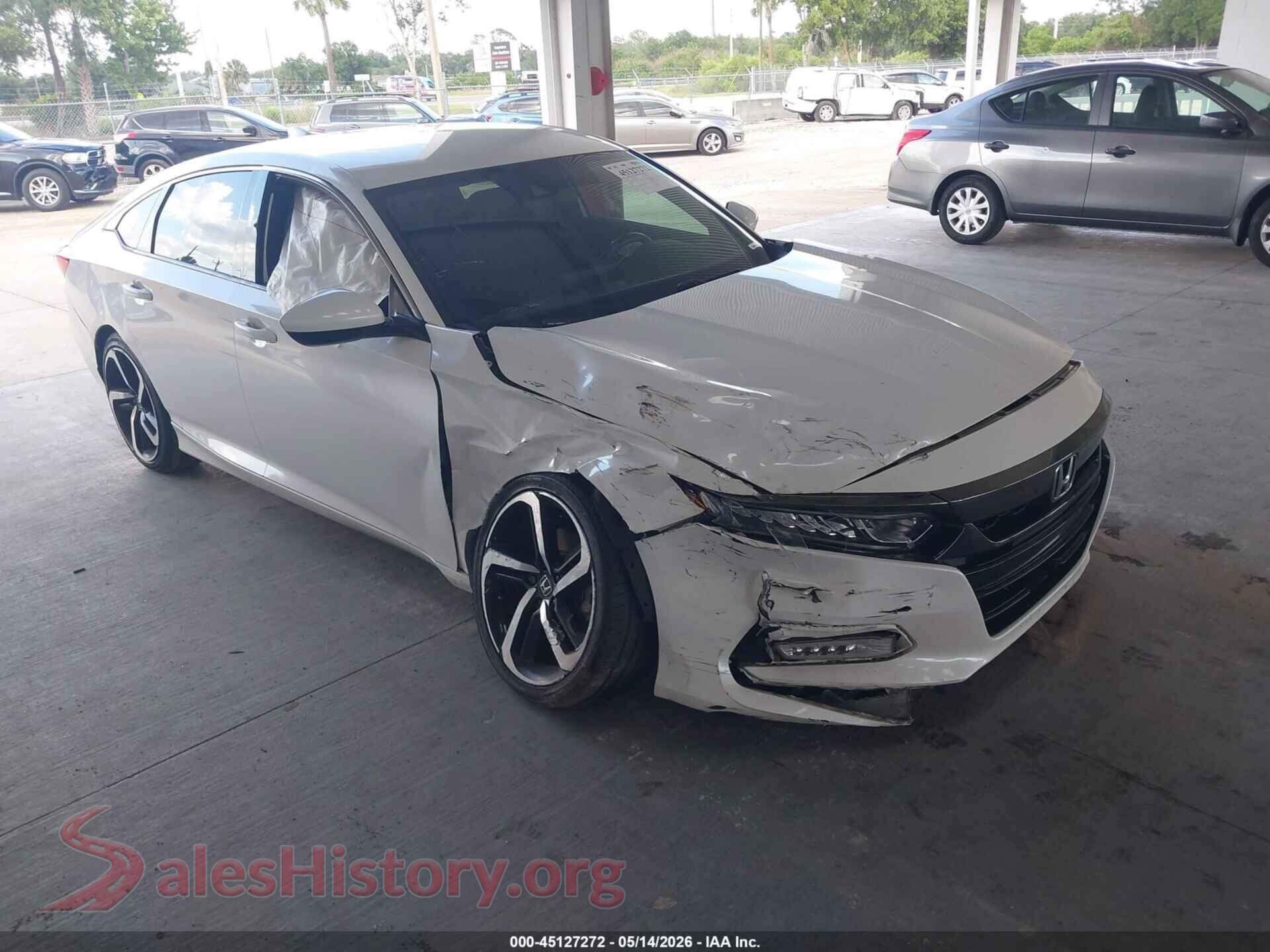 2020 HONDA ACCORD — VIN 1HGCV1F33LA121207