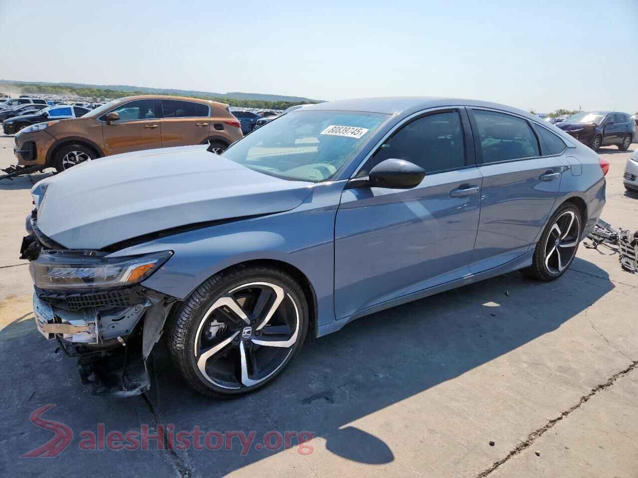 2022 HONDA ACCORD — VIN 1HGCV1F37NA052346