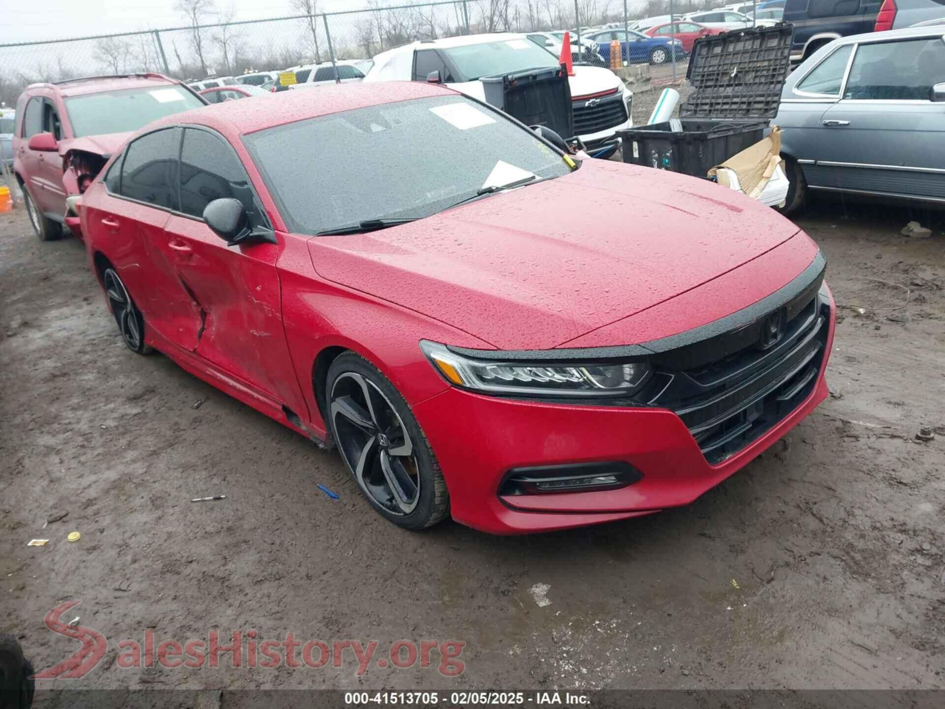 2018 HONDA ACCORD — VIN 1HGCV1F38JA096611