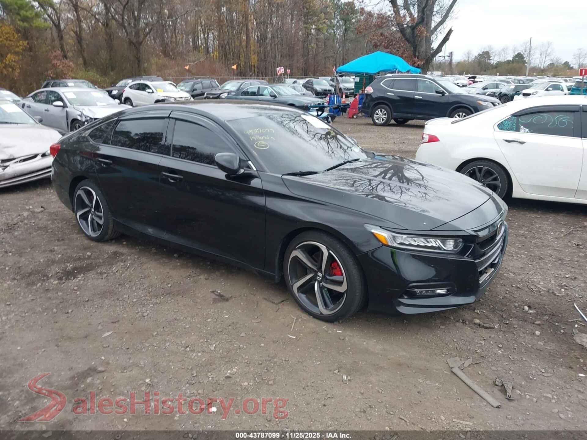 2019 HONDA ACCORD — VIN 1HGCV1F38KA103901
