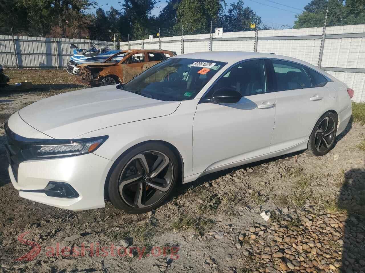 2021 HONDA ACCORD — VIN 1HGCV1F38MA063208