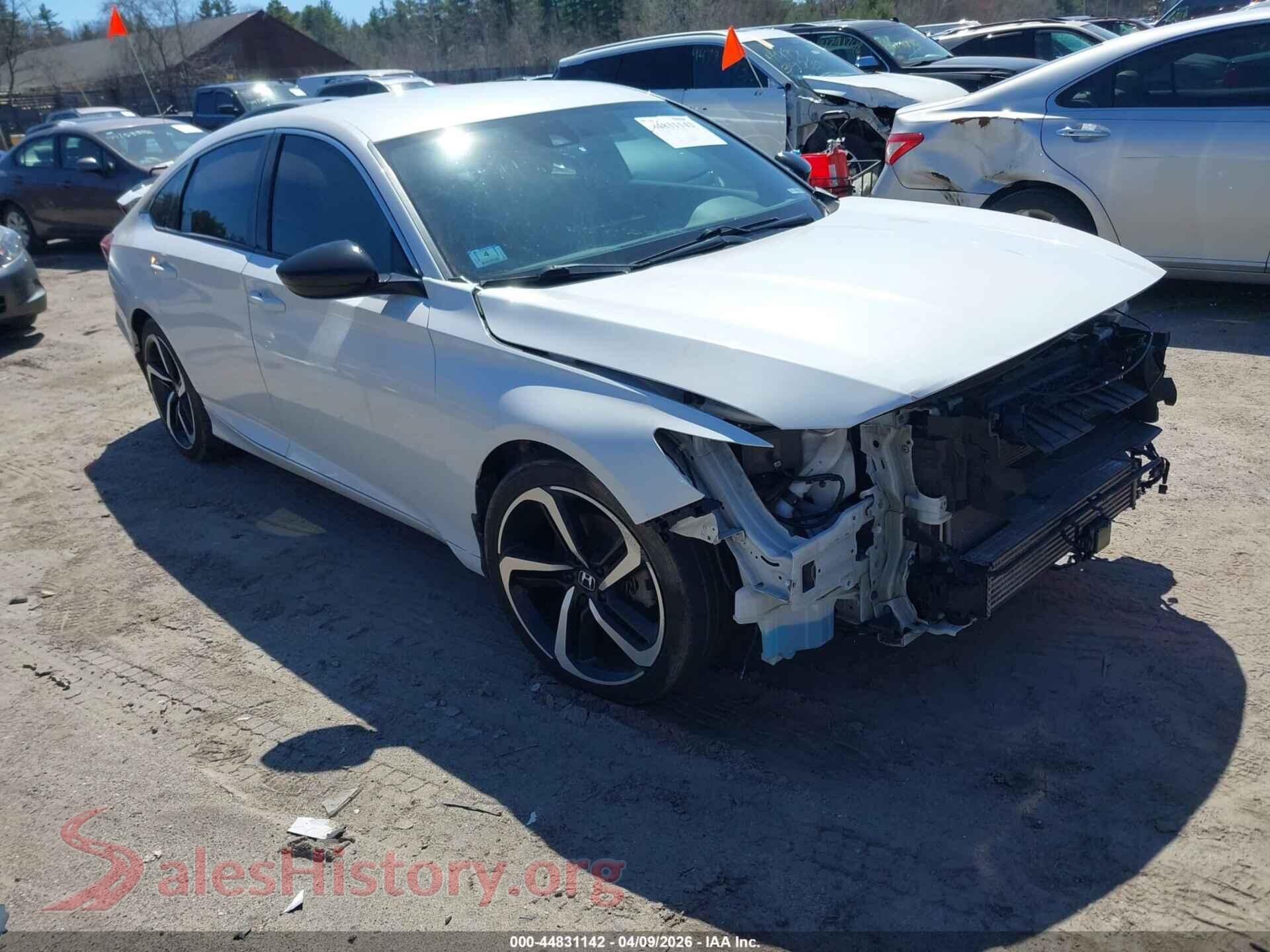 2021 HONDA ACCORD — VIN 1HGCV1F38MA105179