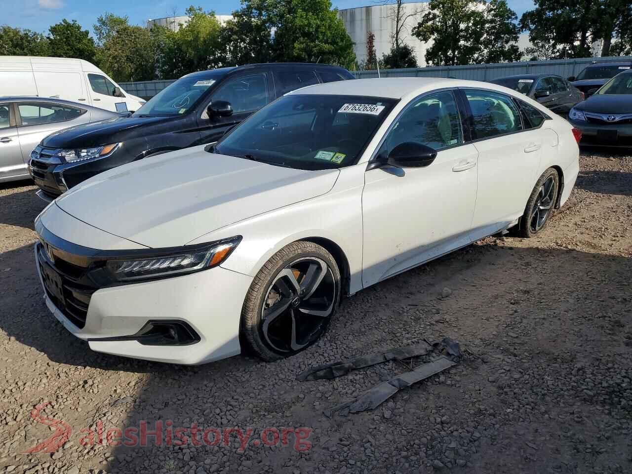 2022 HONDA ACCORD — VIN 1HGCV1F38NA116393
