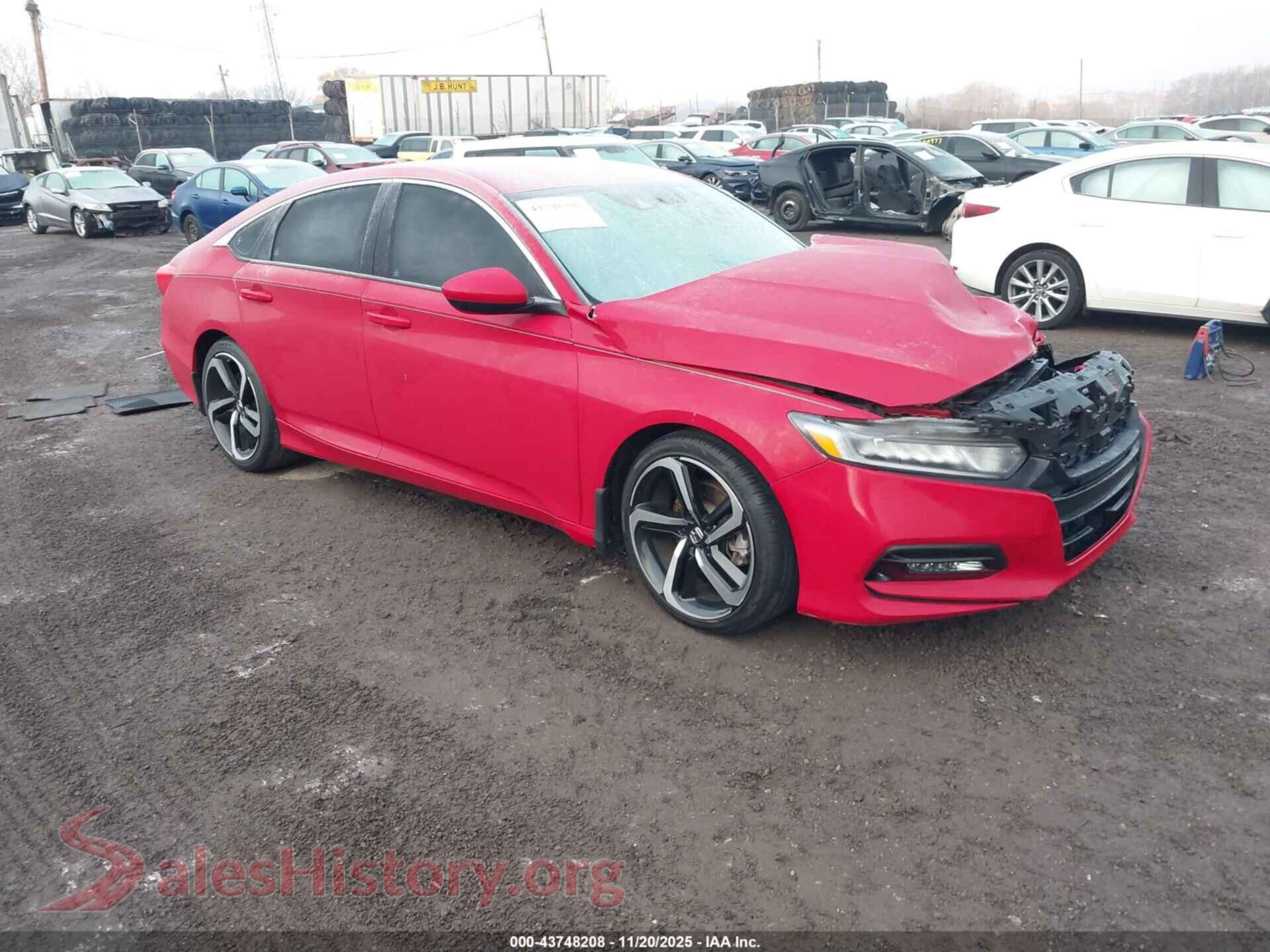 2020 HONDA ACCORD — VIN 1HGCV1F3XLA095866