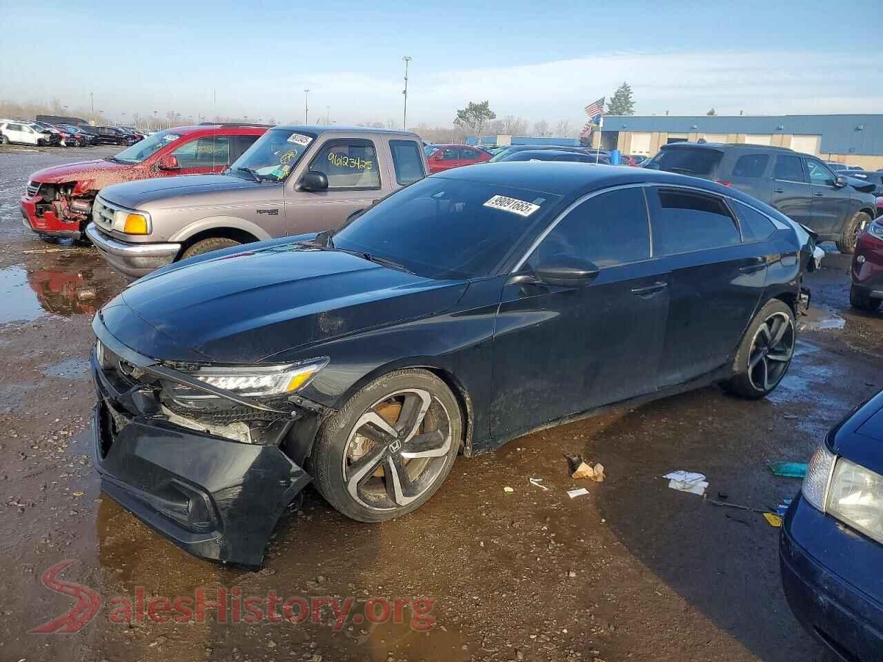 2021 HONDA ACCORD — VIN 1HGCV1F3XMA049293