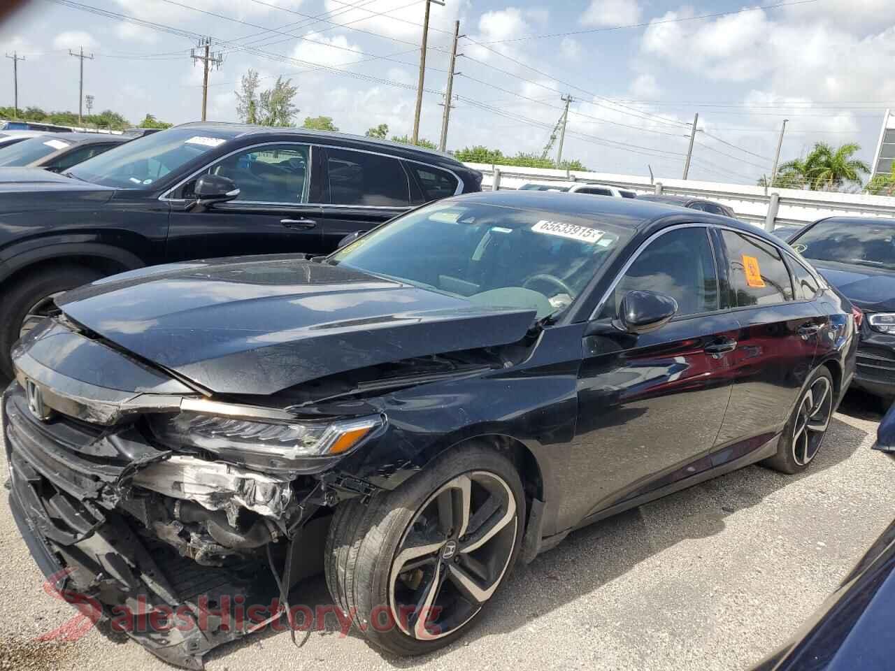 2022 HONDA ACCORD — VIN 1HGCV1F43NA101261