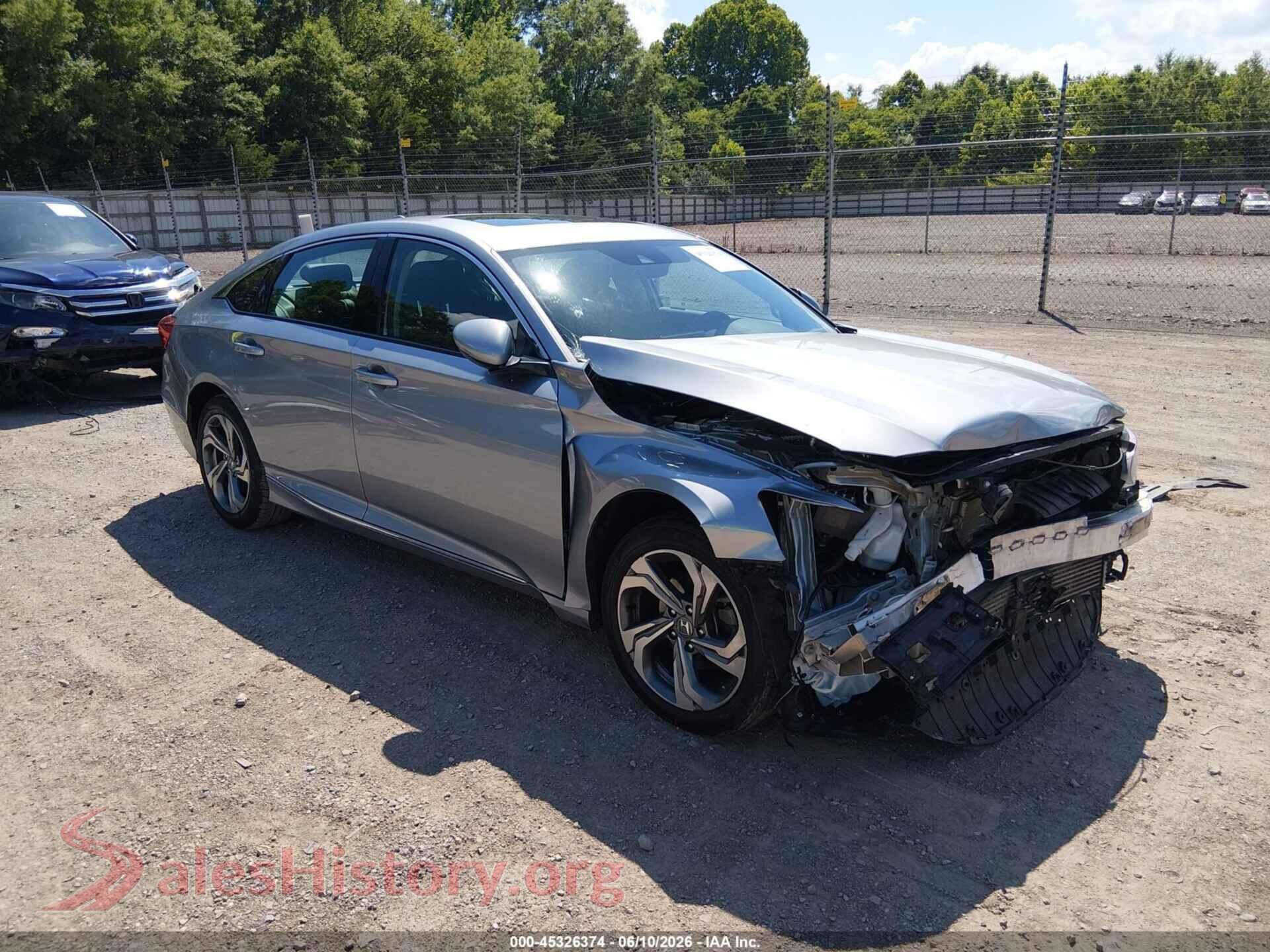 2020 HONDA ACCORD — VIN 1HGCV1F57LA133216