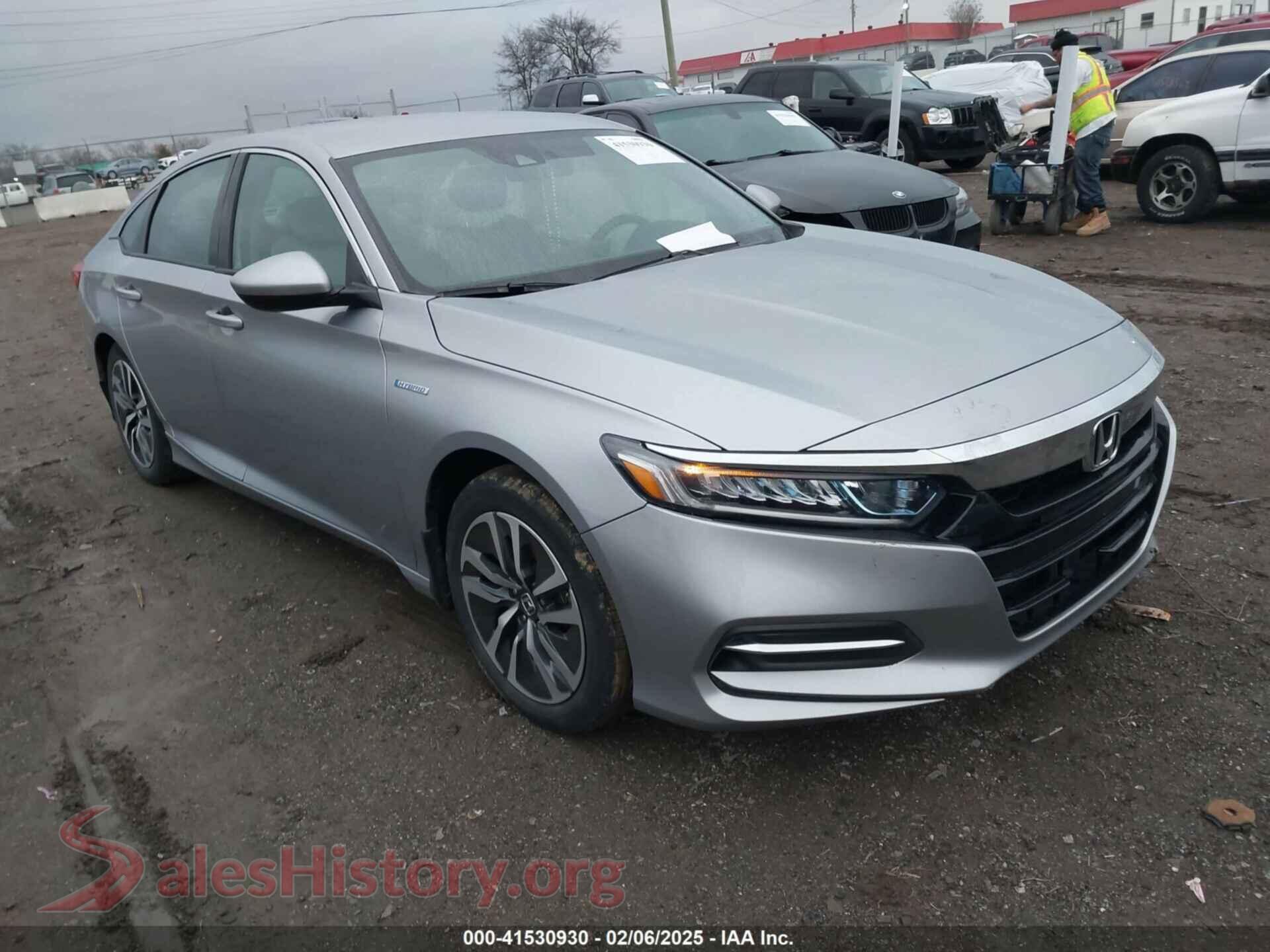 2019 HONDA ACCORD HYBRID — VIN 1HGCV3F10KA009957