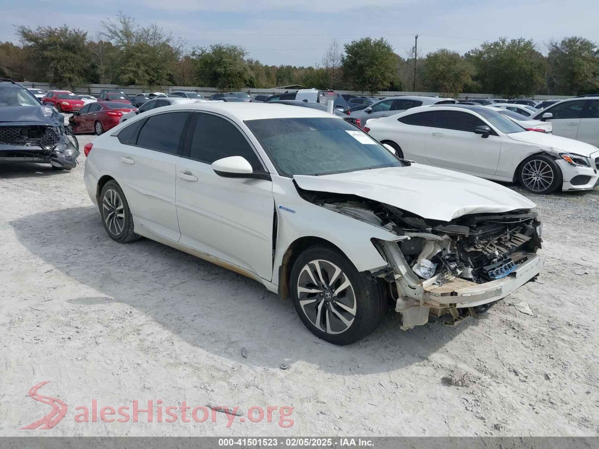 2018 HONDA ACCORD HYBRID — VIN 1HGCV3F14JA009054