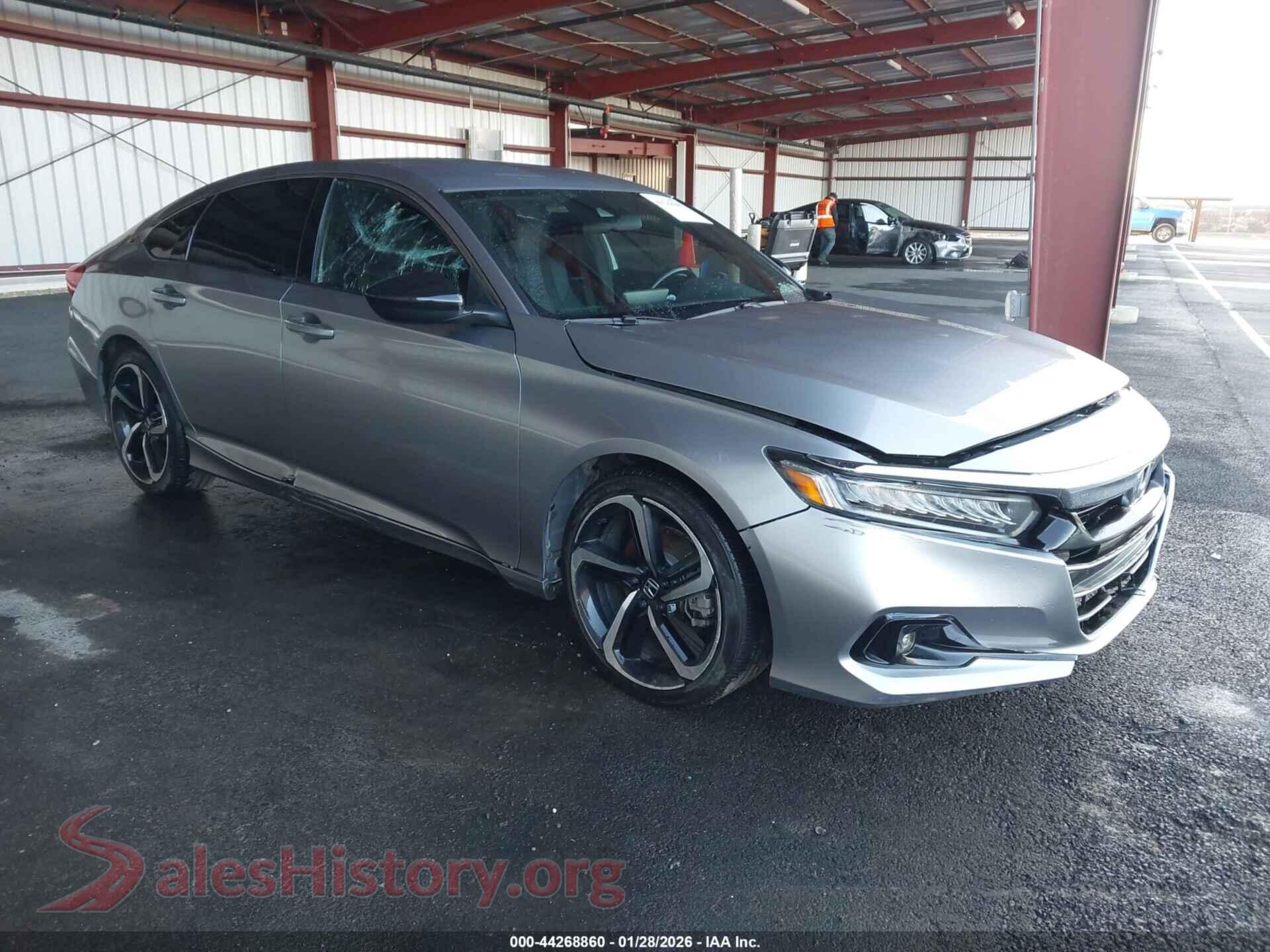 2022 HONDA ACCORD HYBRID — VIN 1HGCV3F20NA002276