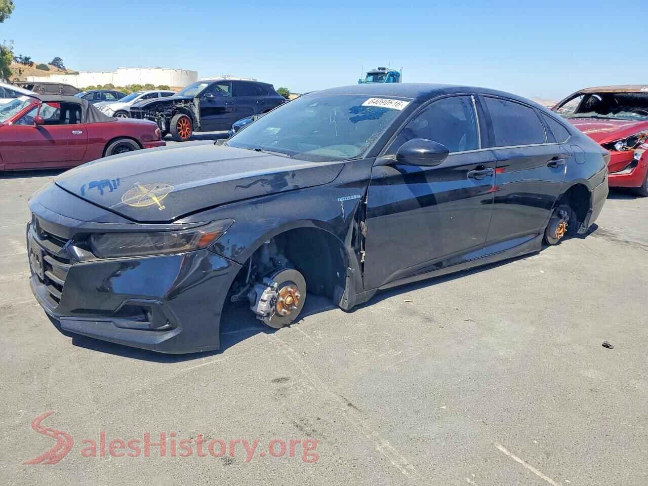 2022 HONDA ACCORD — VIN 1HGCV3F25NA001835
